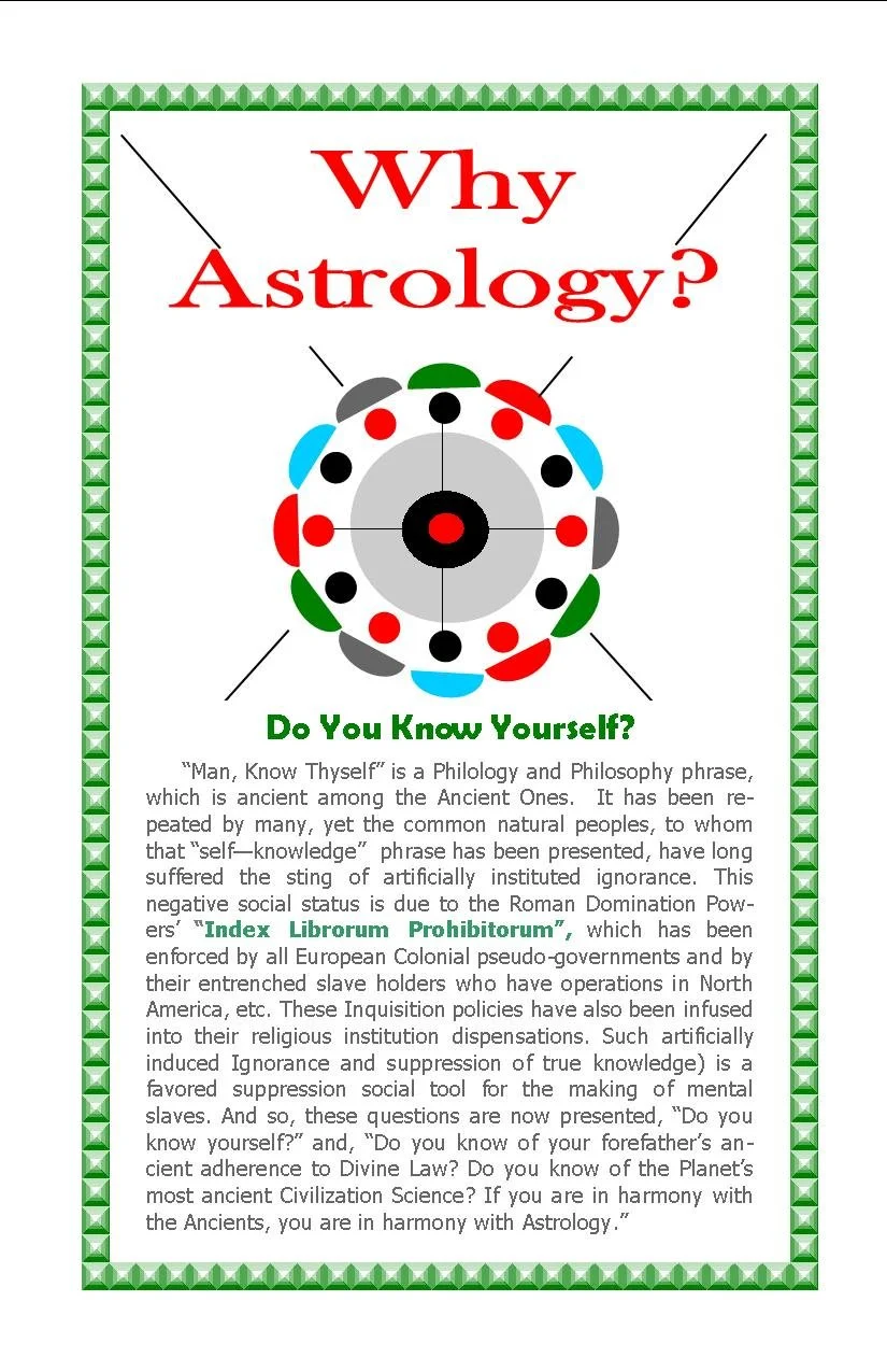 Why Astrology