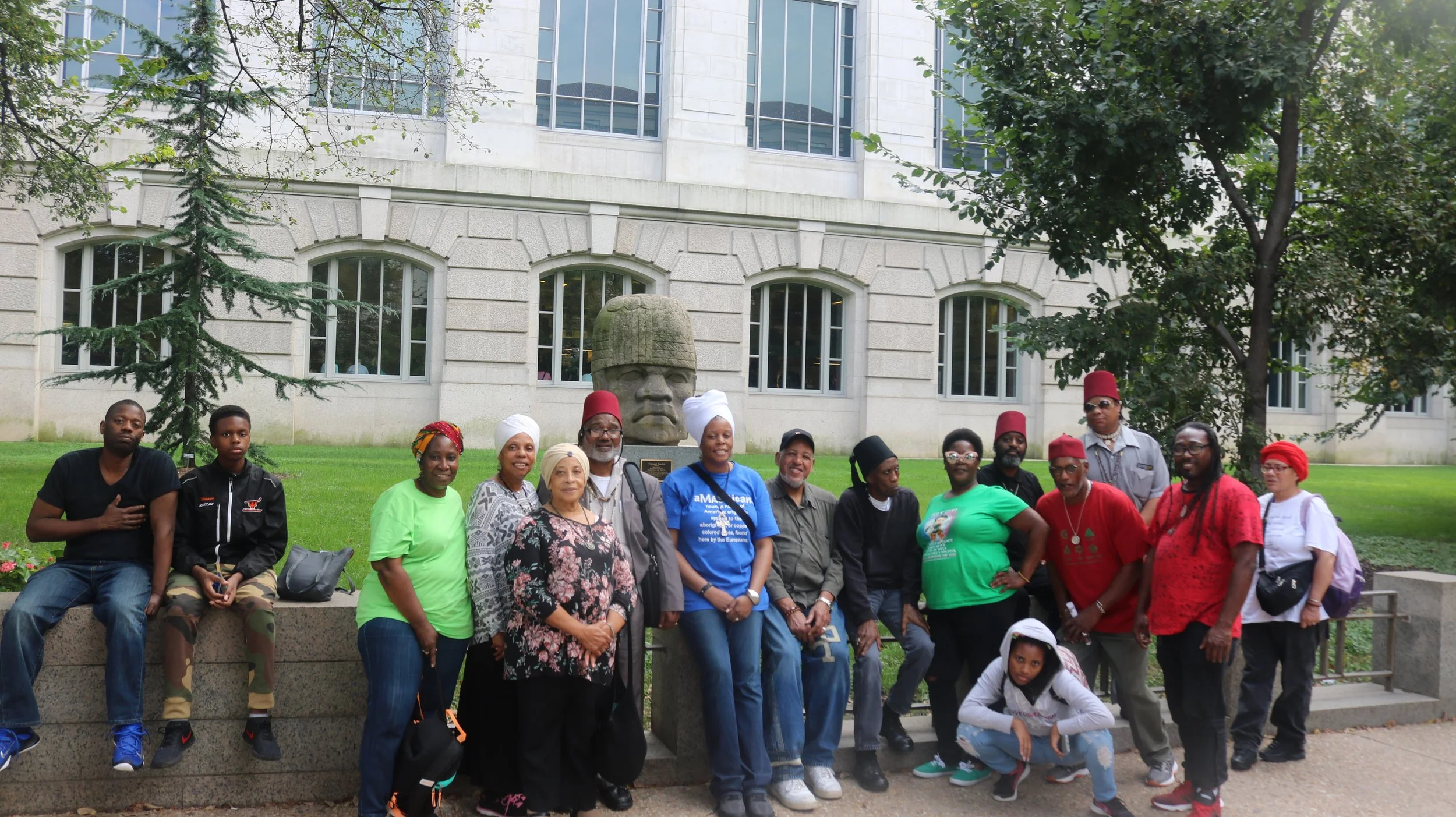 Washington D.C. outside James Watson Bey Civic Class Hosted by SetenRa Bey

