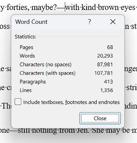 Confession: I did NOT want to write today.

I wanted to read my books and binge watch Psych and do nothing at all productive.

But I scheduled a writing day, and I wanted to honor my practice, so I leaned on my tiny Good Enough Goal and got to work.
