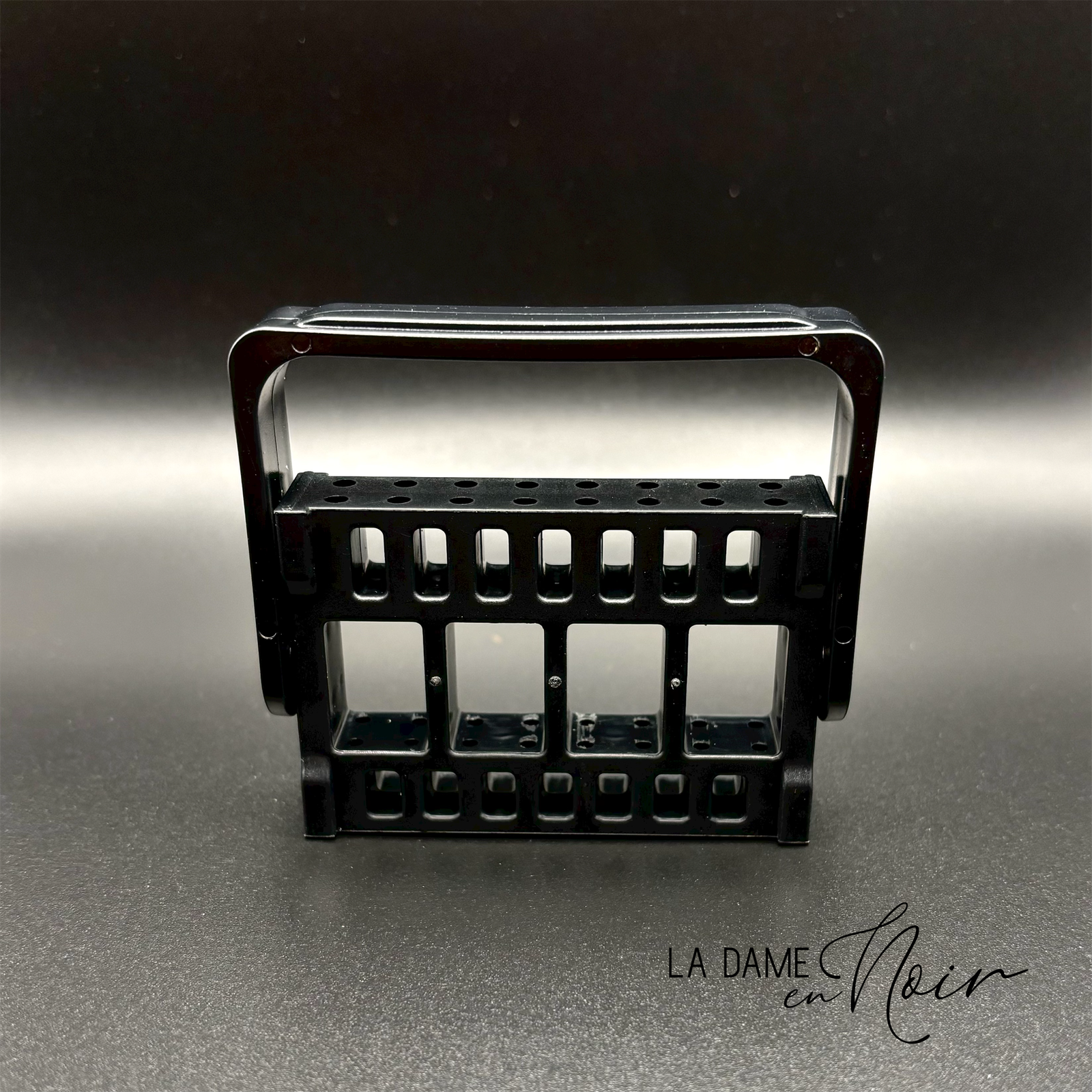 La Dame en noir - Support à embouts