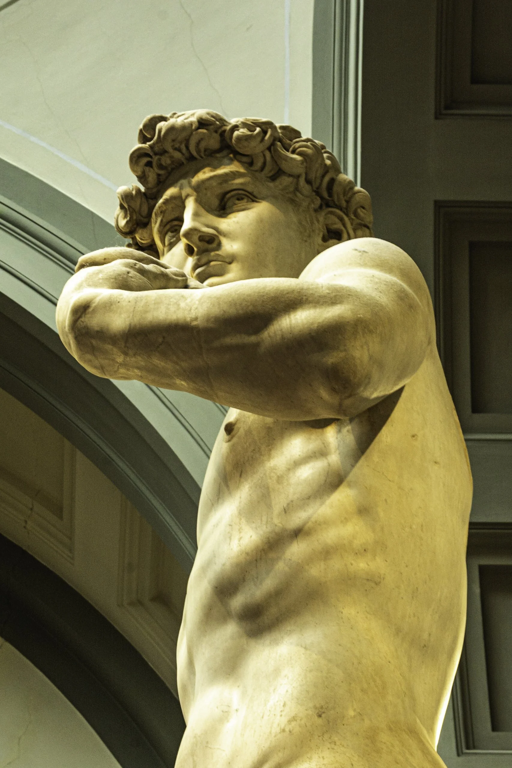 It has been held out as an example of the perfect male form. 