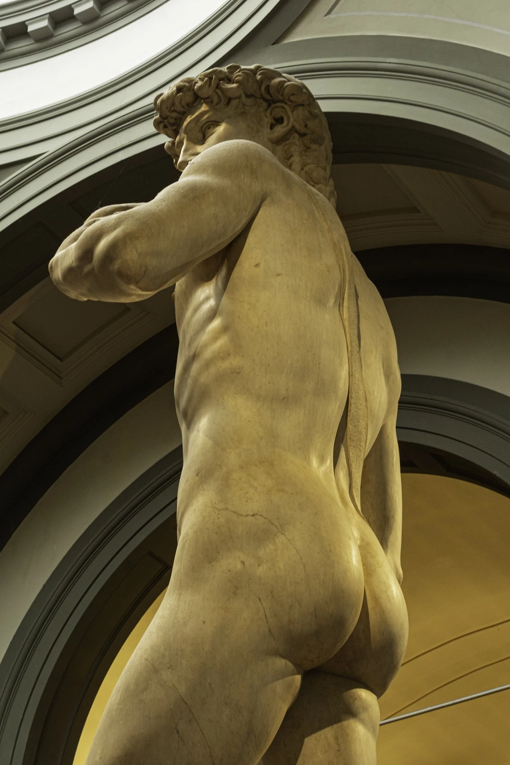 The detailed human form that Michelangelo coaxed from solid granite is remarkable.