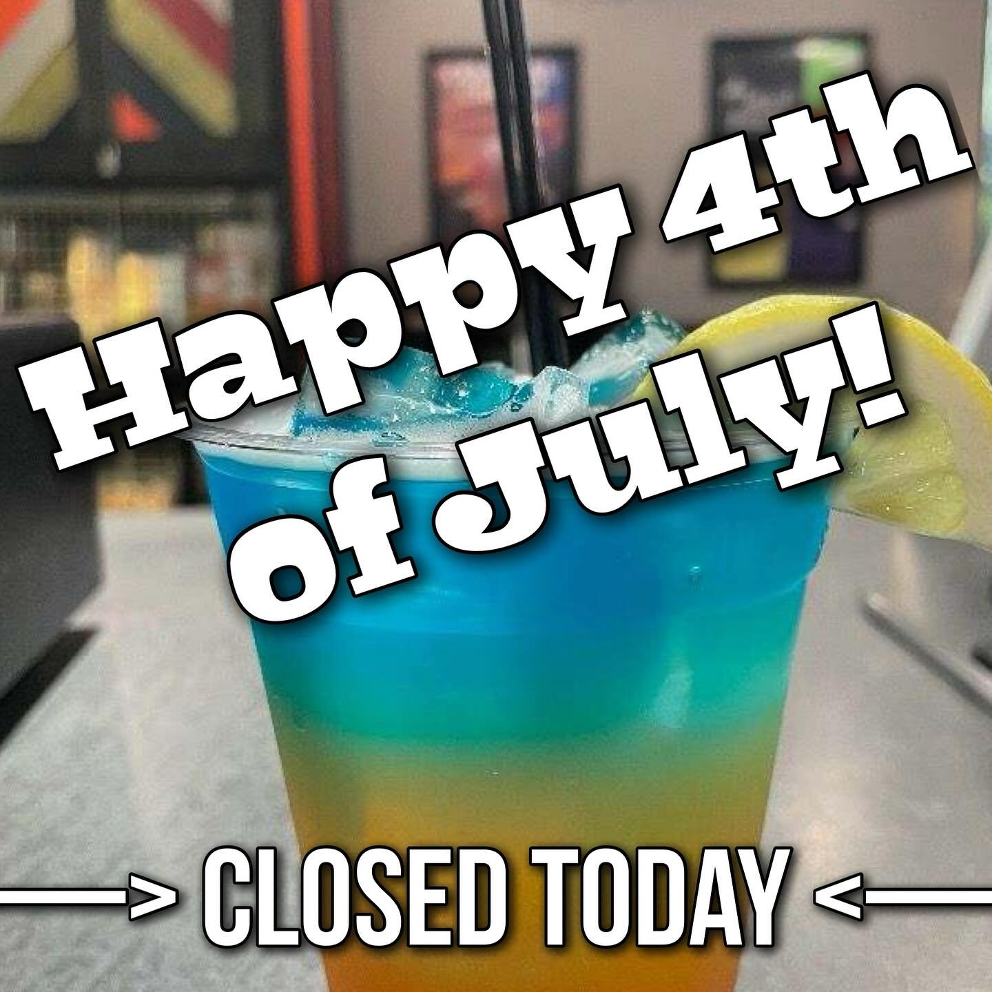 We will be back this weekend for your park beverage needs!
Stay safe, have fun, see you tomorrow!
#snackbar #teds #ftwayne #4thofjuly