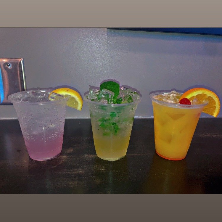 NEW MENU ITEMS!
We added three new drinks to our Park Cocktail Menu!
Ted's Tequila Smash, Lavender Haze and Life's a Beach.
You may remember Life's a Beach from previous years! 21+
We also added a BBQ Chicken Pizza Bread and an adult Chicken Que