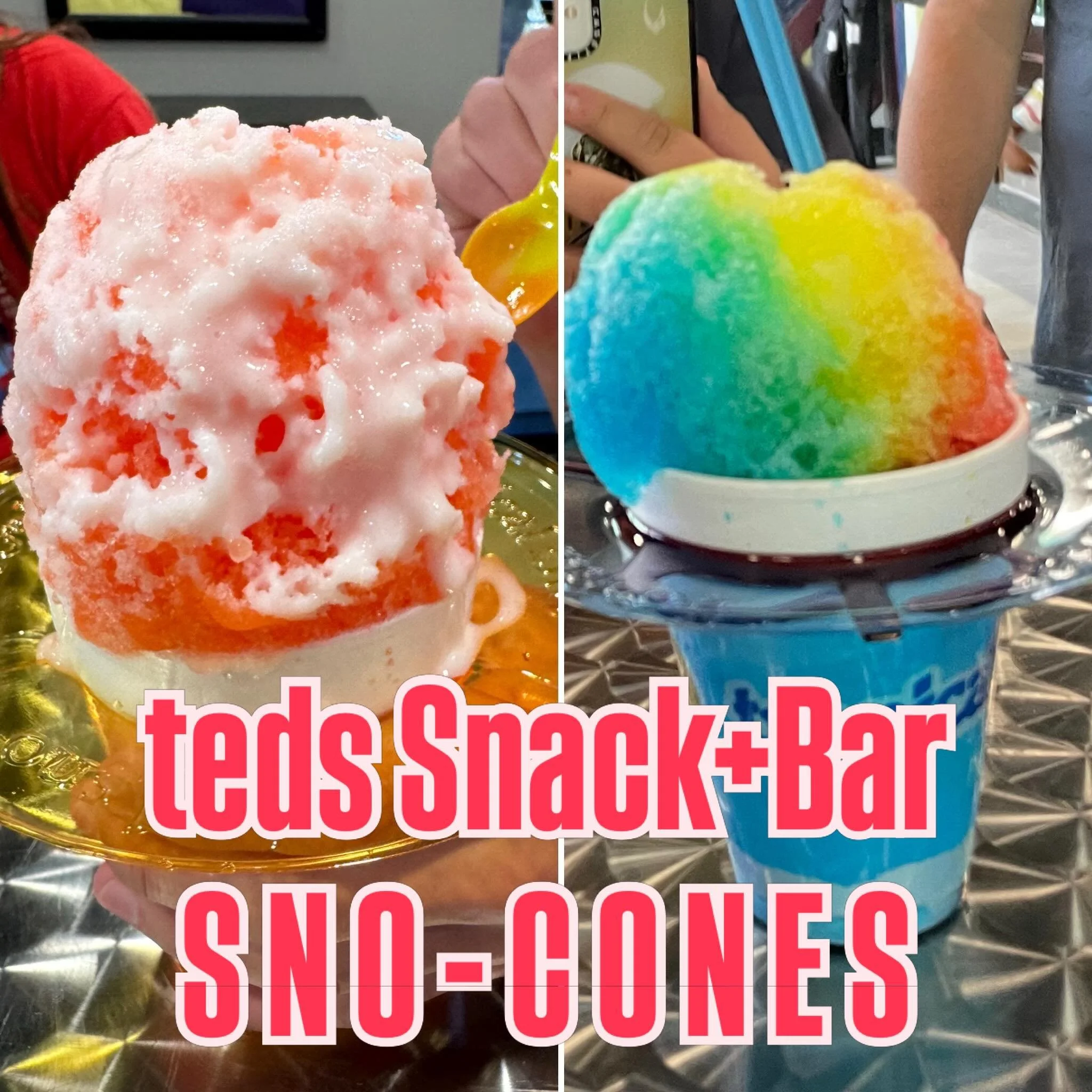 It is getting warm outside! Cool off @ teds Snack+Bar with some @tropicalsno!
We are located inside the beautiful Promenade Park Pavilion, in downtown FW!

#dtfw #snocone #shavedice #cooloff #chillout