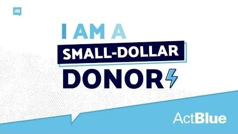 We asked our donors, "Why are you a small-dollar donor?"