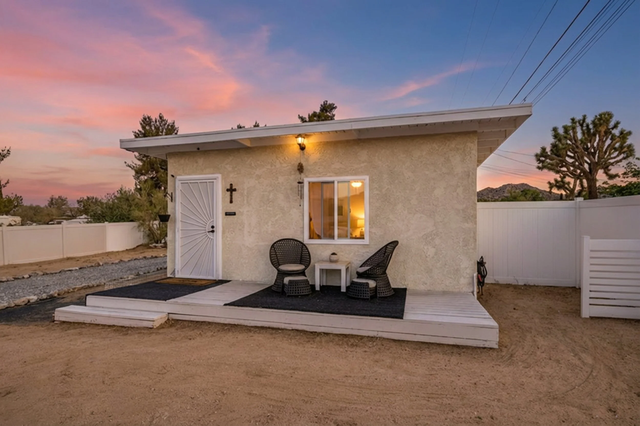 Joshua Tree home photographed by Hi-Desert Photography