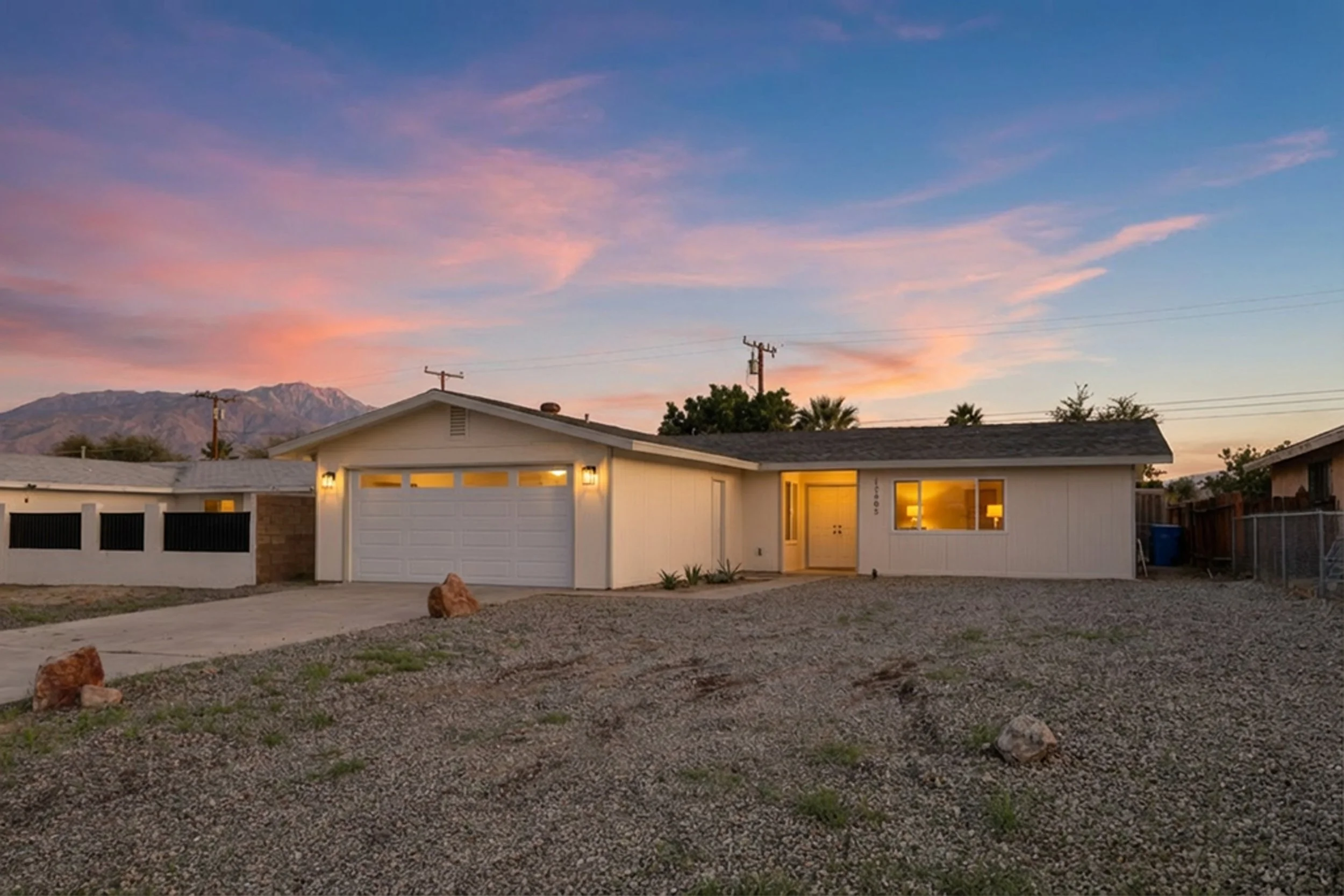 Desert Hot Springs home photographed by Hi-Desert Photography