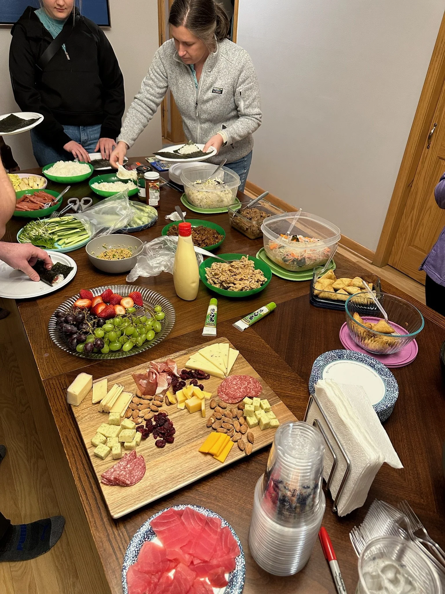 Ken's Sushi Making 40th Birthday Party!