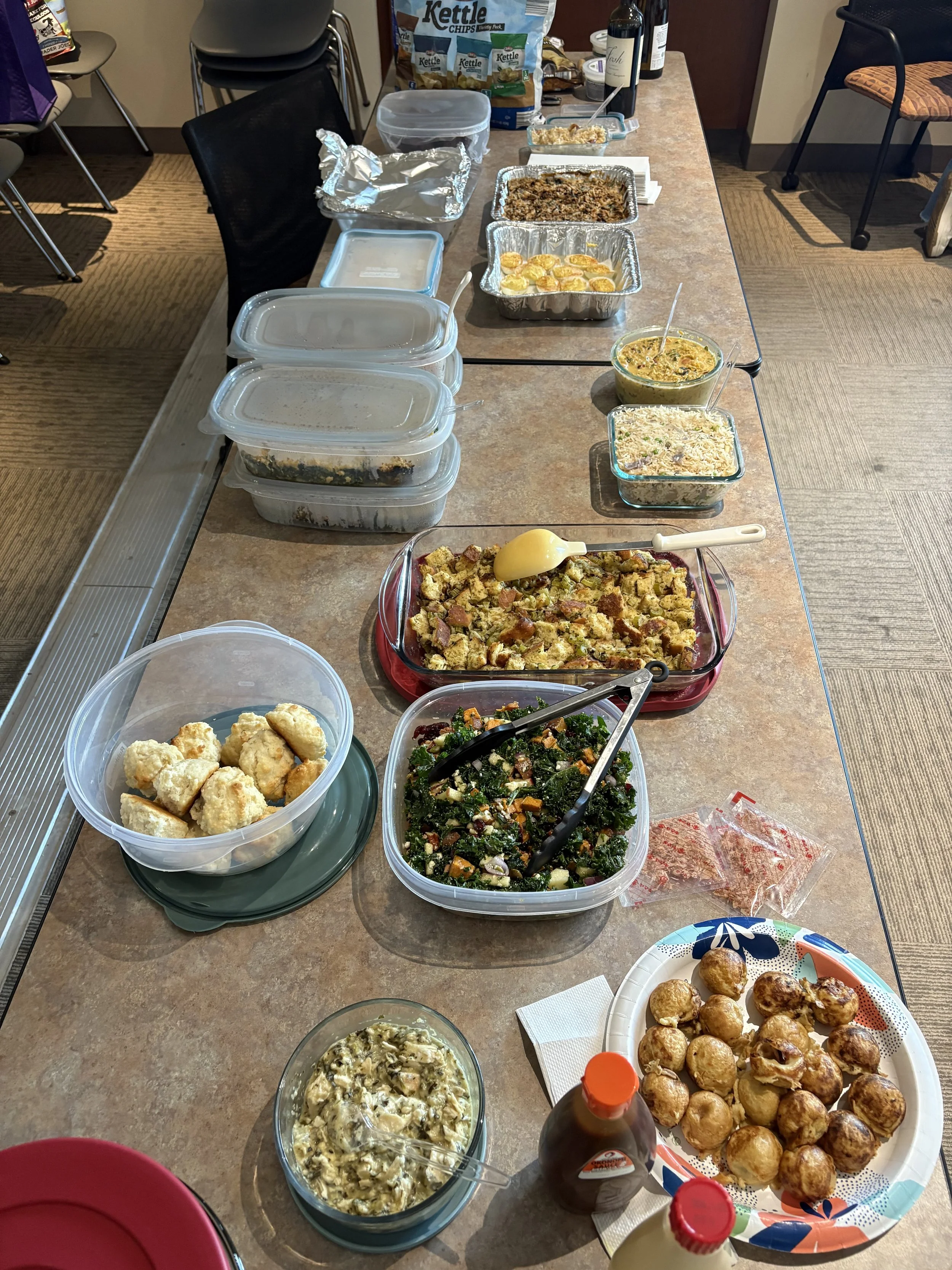 Labsgiving 2025 - food 2