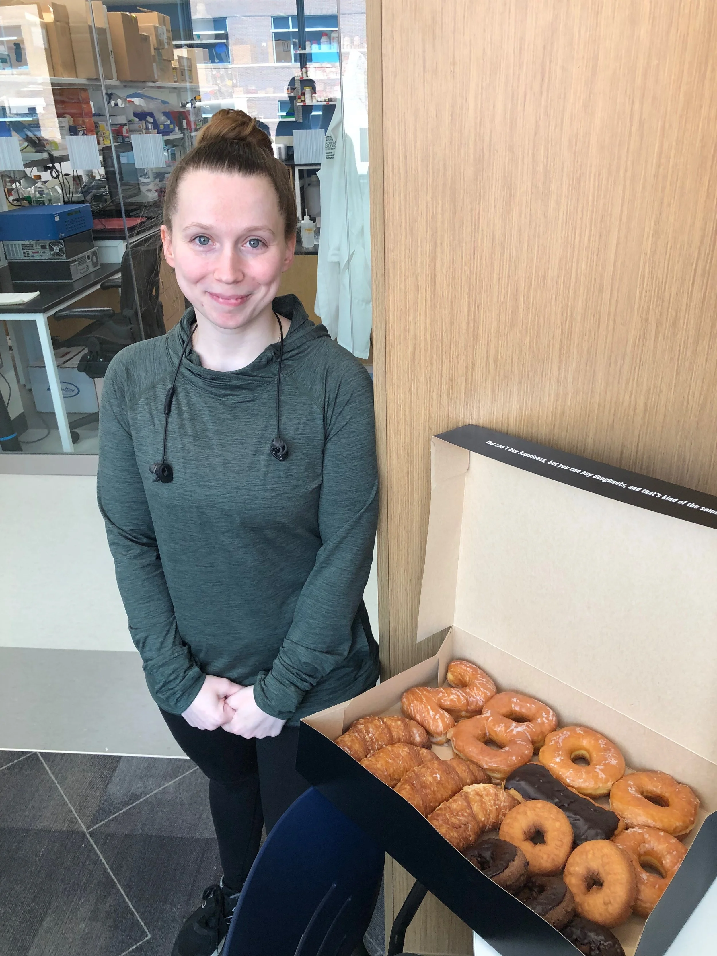 Amber's Birthday Donuts