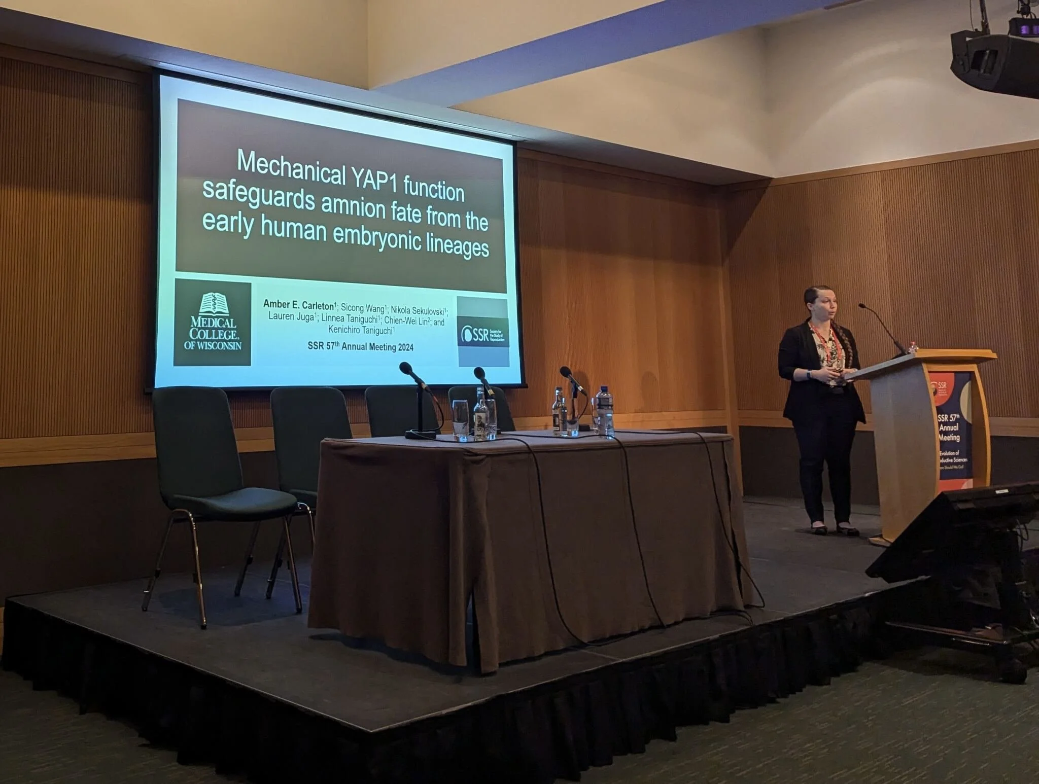SSR 2024 Dublin - Amber presentating