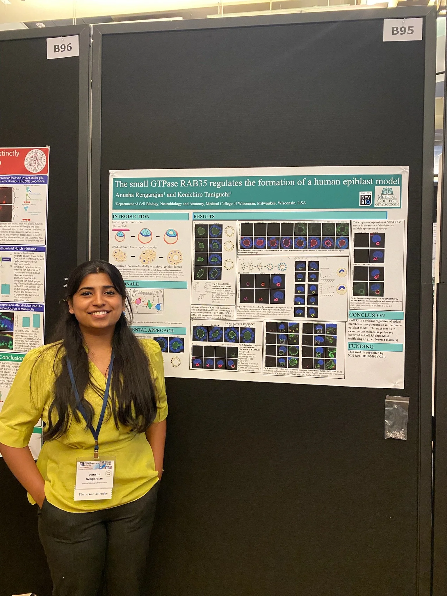 Anusha at SDB 2023 in Chicago
