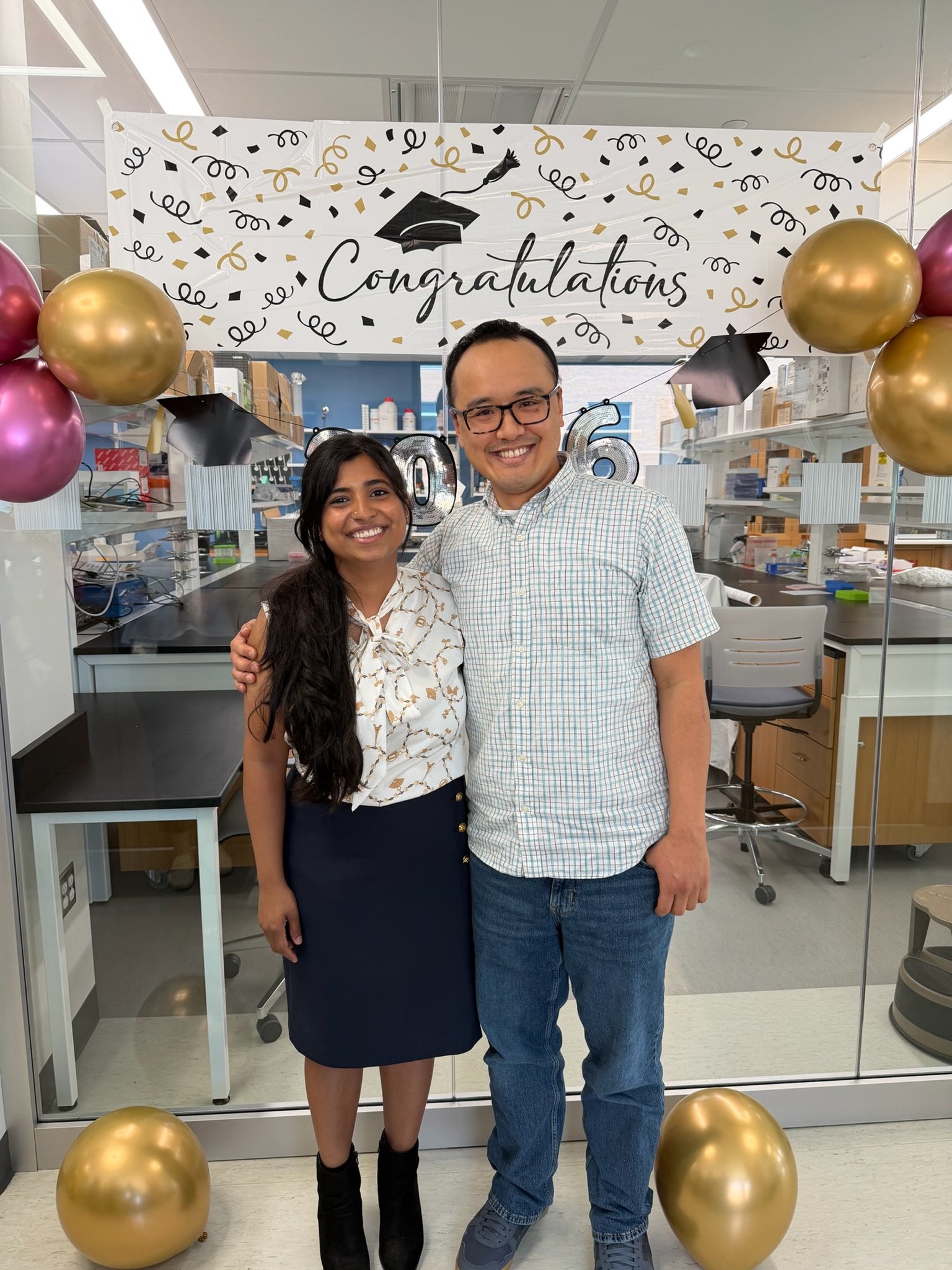 She did it!