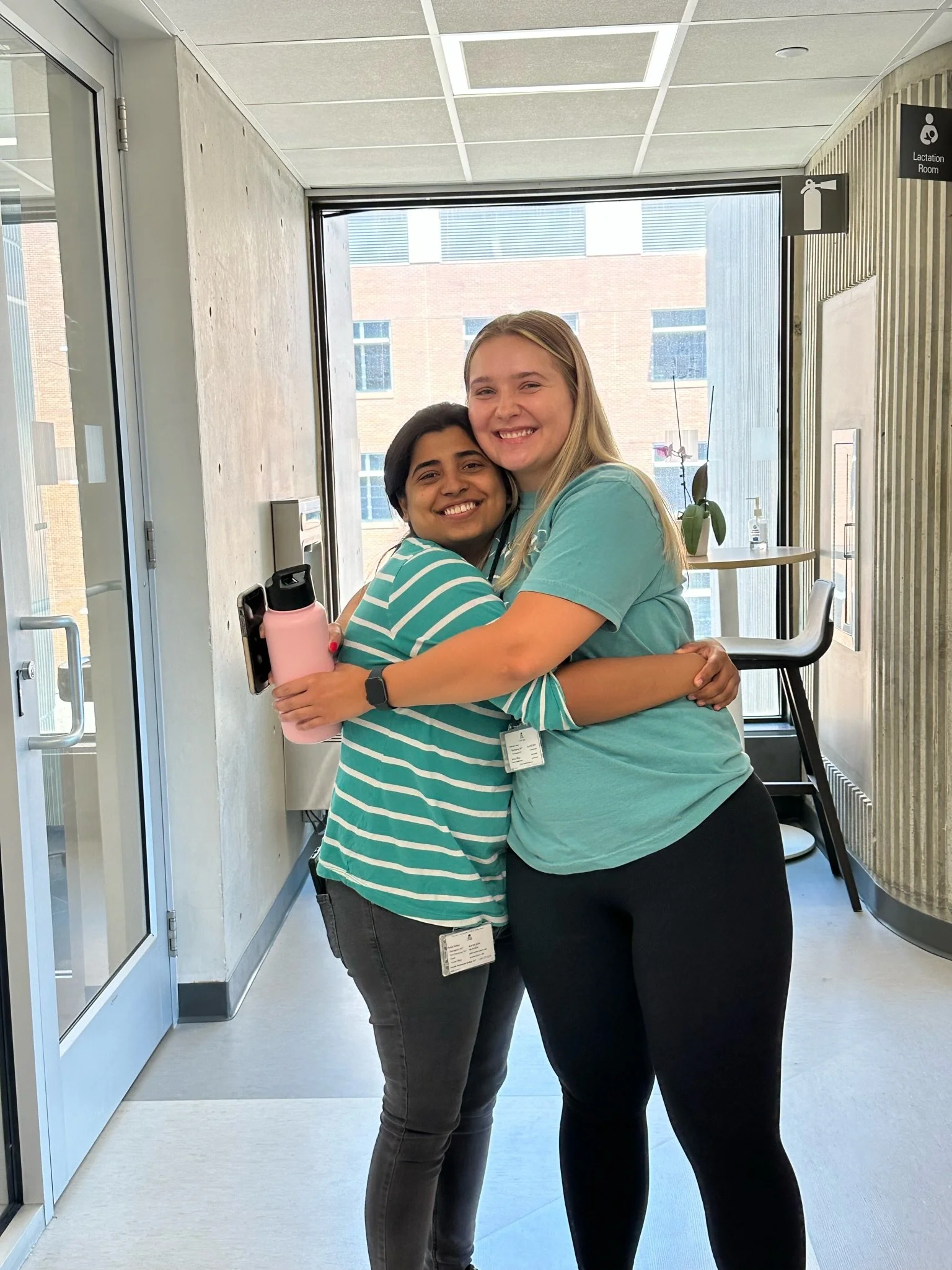 Anusha and Lauren - besties