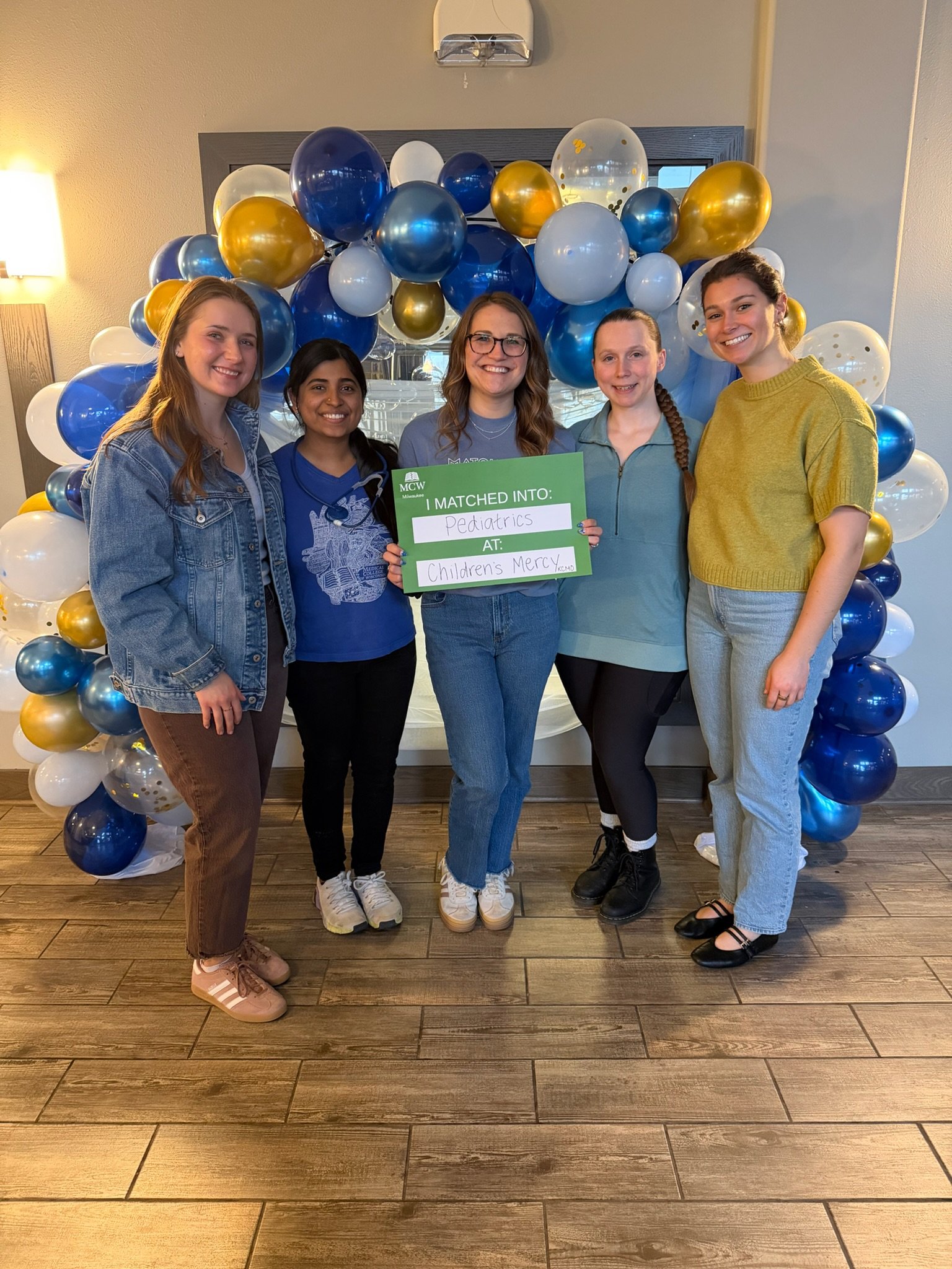 Jenna matched to pediatric residency at Children's Mercy!