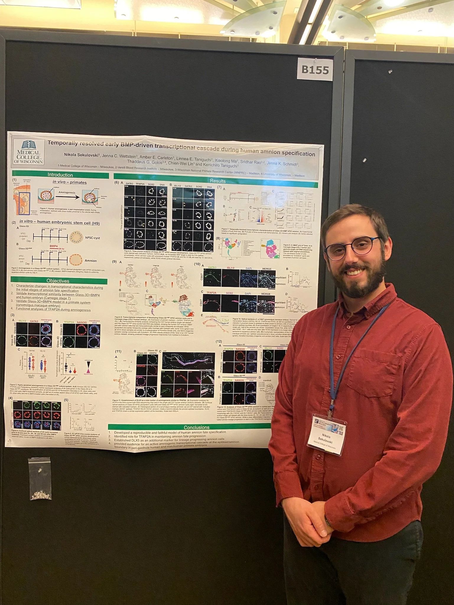 Nikola's poster at SDB 2023 in Chicago