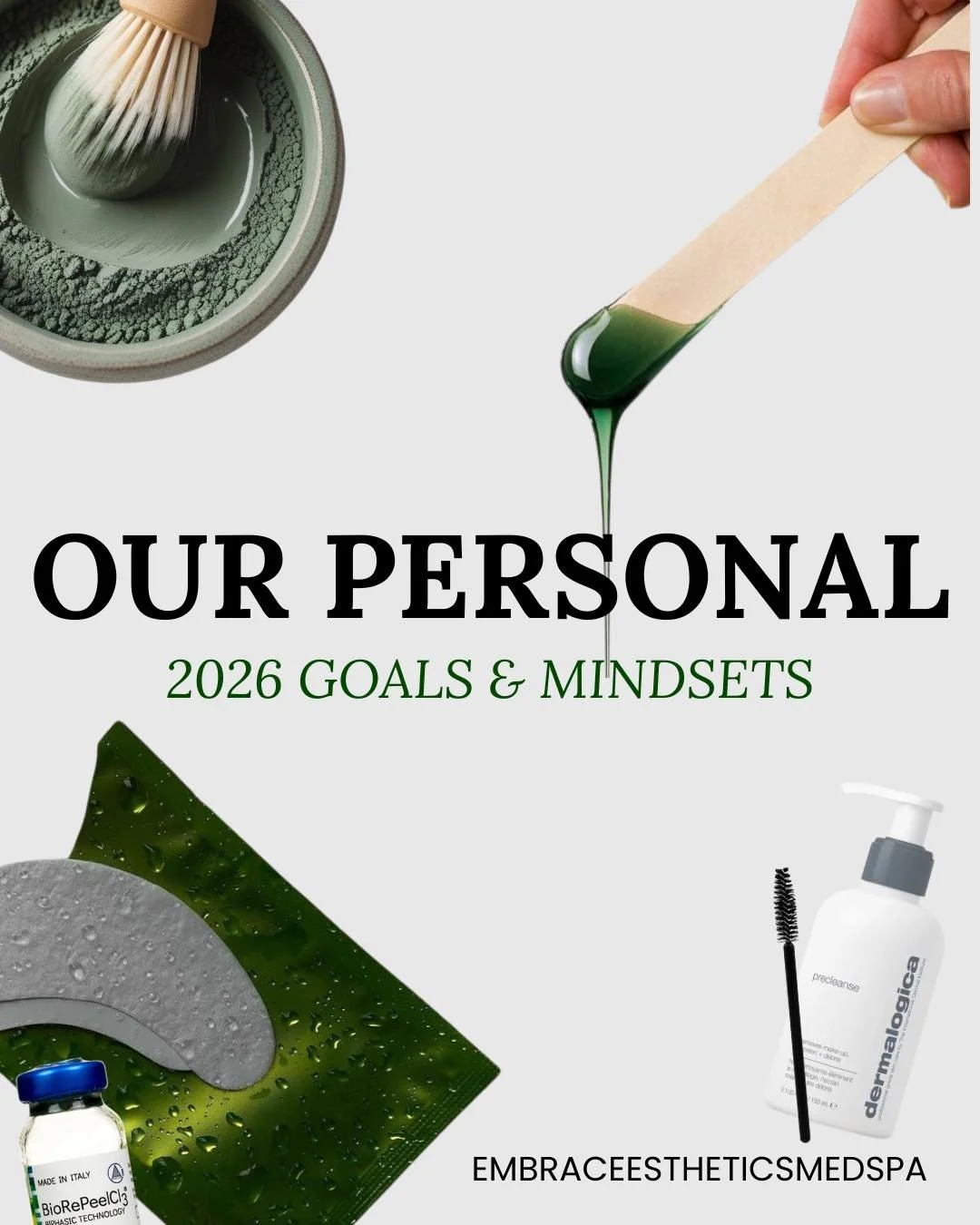 Our 2026 goals &amp; mindsets 🤍
No perfection. No pressure. Just real goals, real growth, and showing up a little better each day.

This year is about balance! Taking care of ourselves, supporting each other as a team, and continuing to give our cli