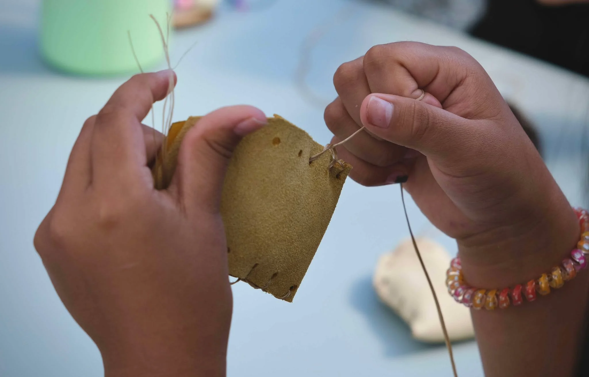 Medicine pouch making.jpg