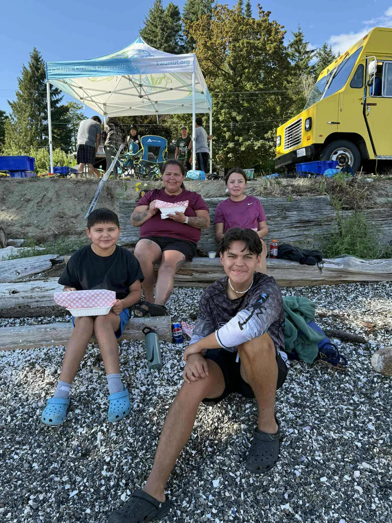 Group at Fishing Derby enjoying Fish n Chips.jpg