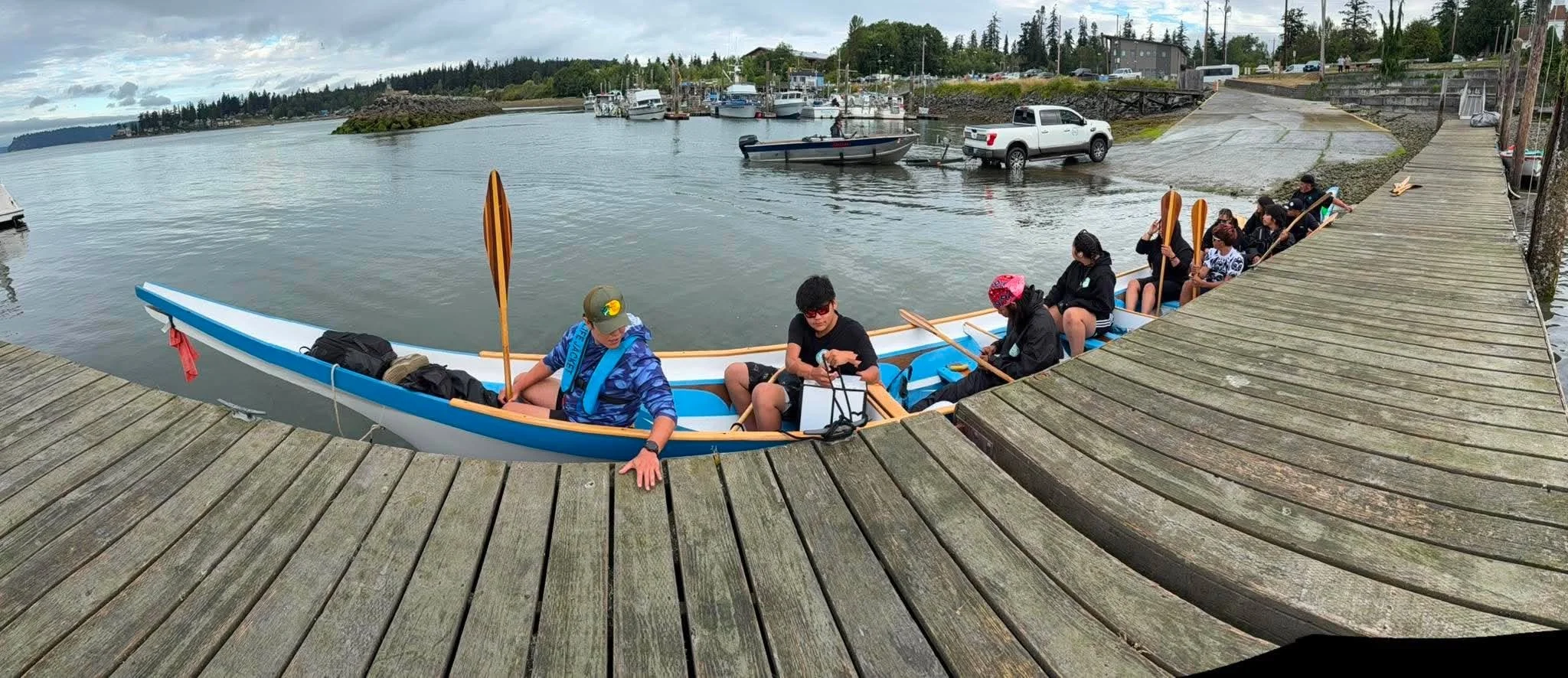 fish eye canoe on dock.jpg