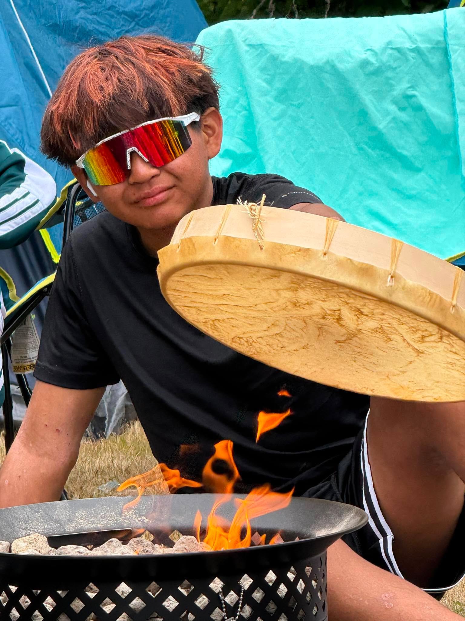 Heating up drum.jpg