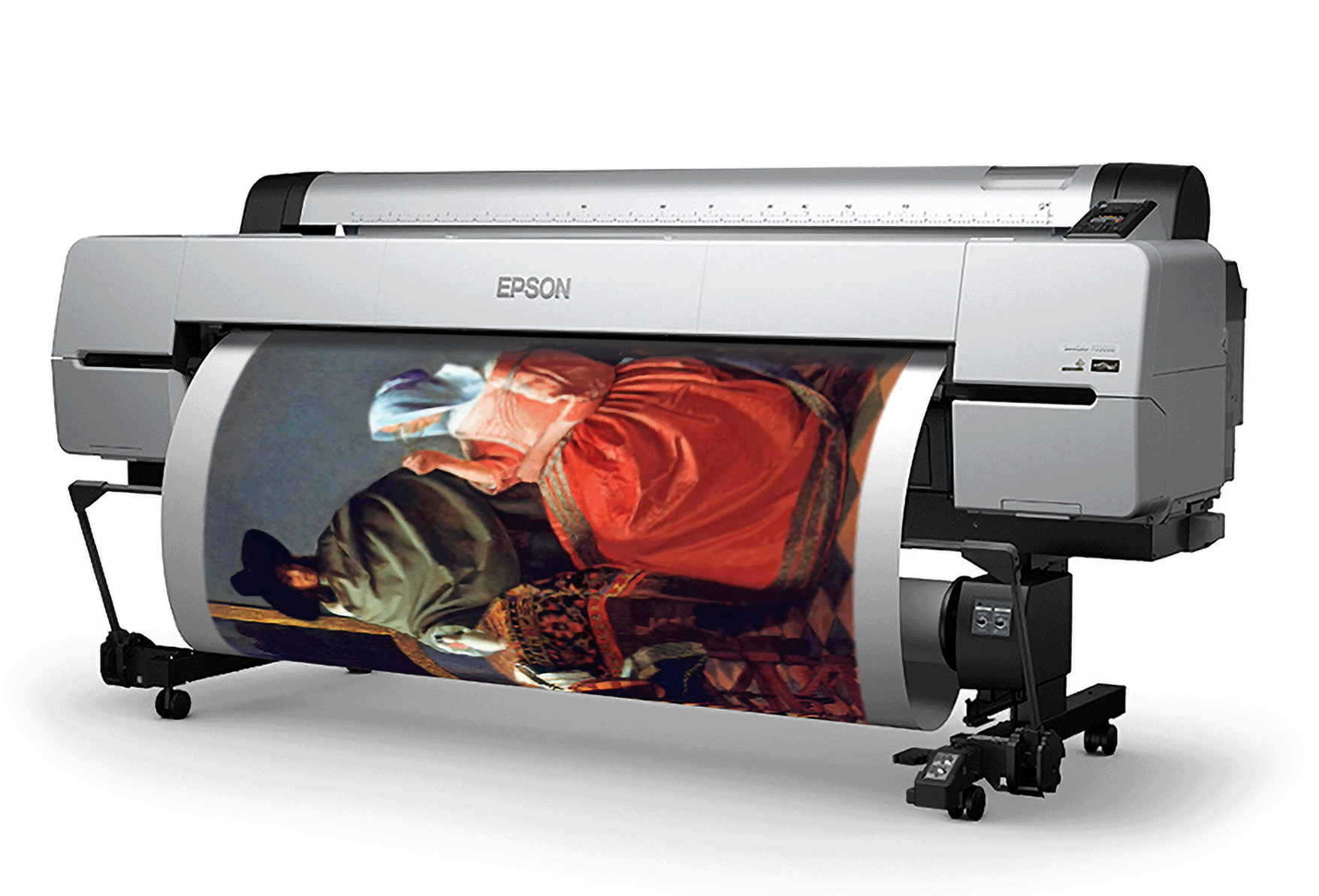 Large-format Epson printer used for fine art and photography printing