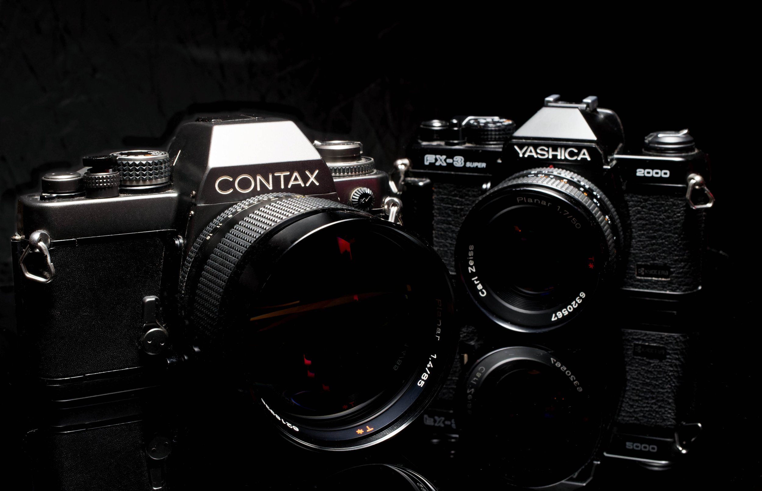 Shared Simplicity: The Yashica FX-3 Super 2000 and The CONTAX S2b