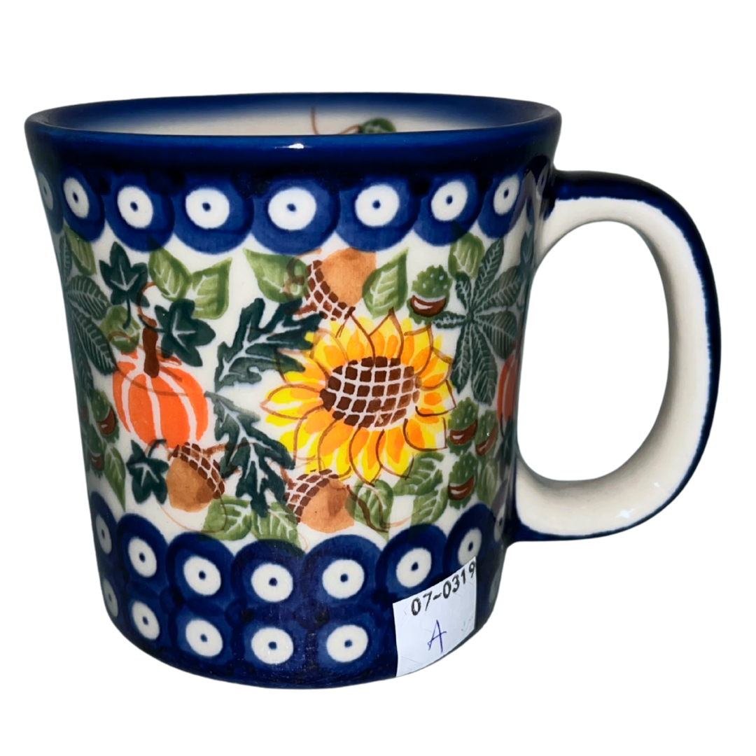 Kalich Polish Pottery 14 Oz Viking Mug Pattern 895 Iris Polish kalich-polish-pottery-14-oz-viking-mug-pattern-895-iris-polish