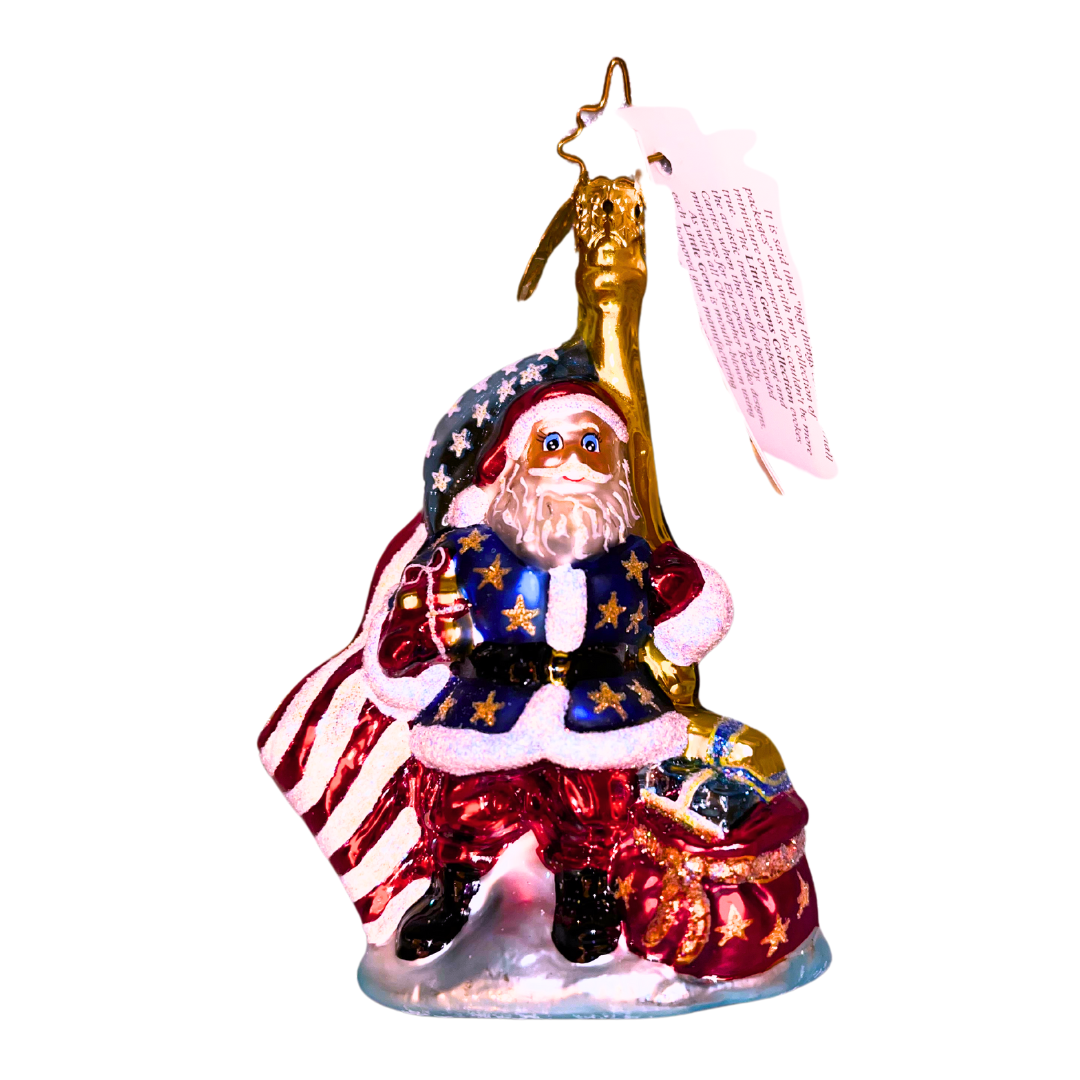 christopher-radko-retired-grand-patriot-gem-1010878-2004 collection
