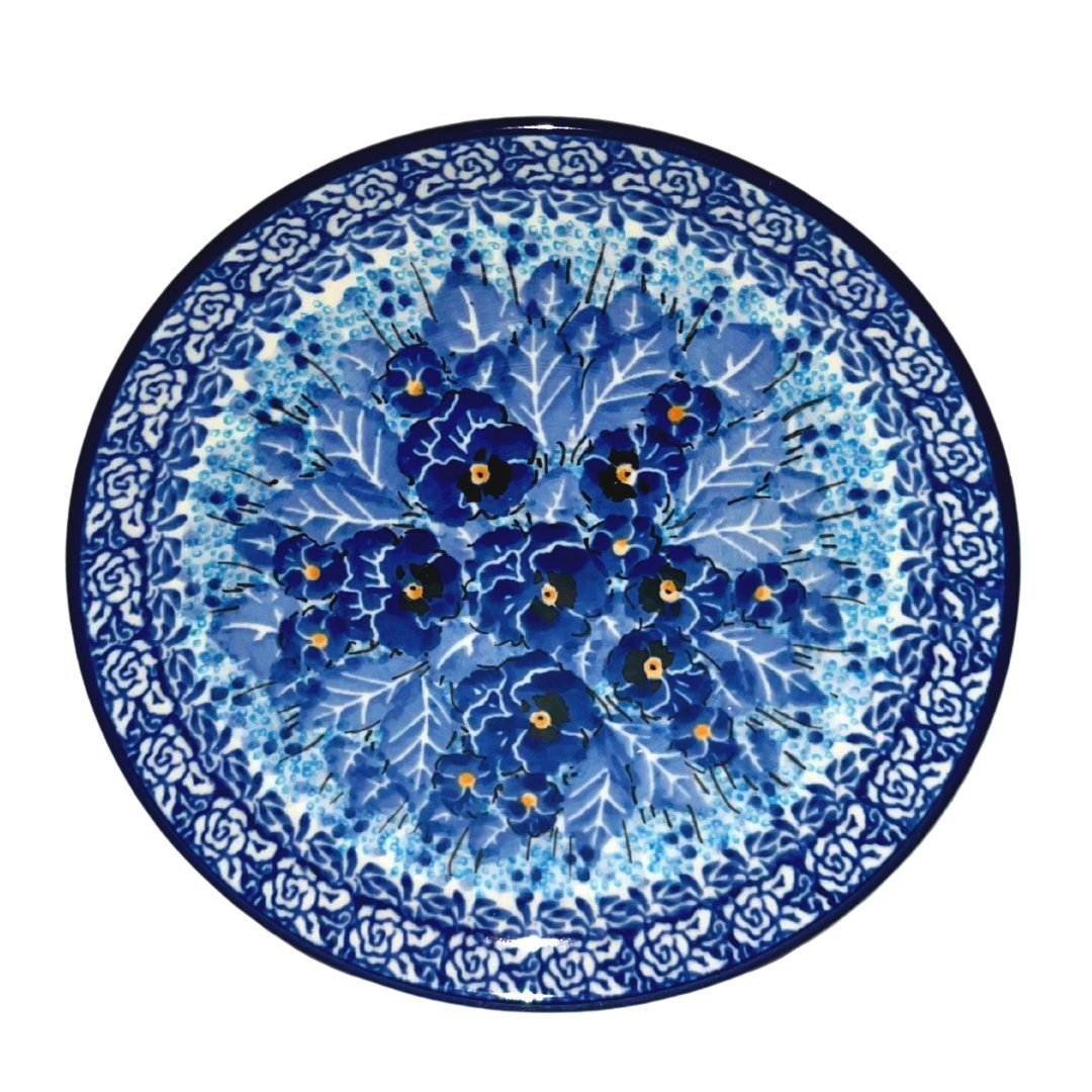 ca u3639 polish pottery 6 inch bread butter plate