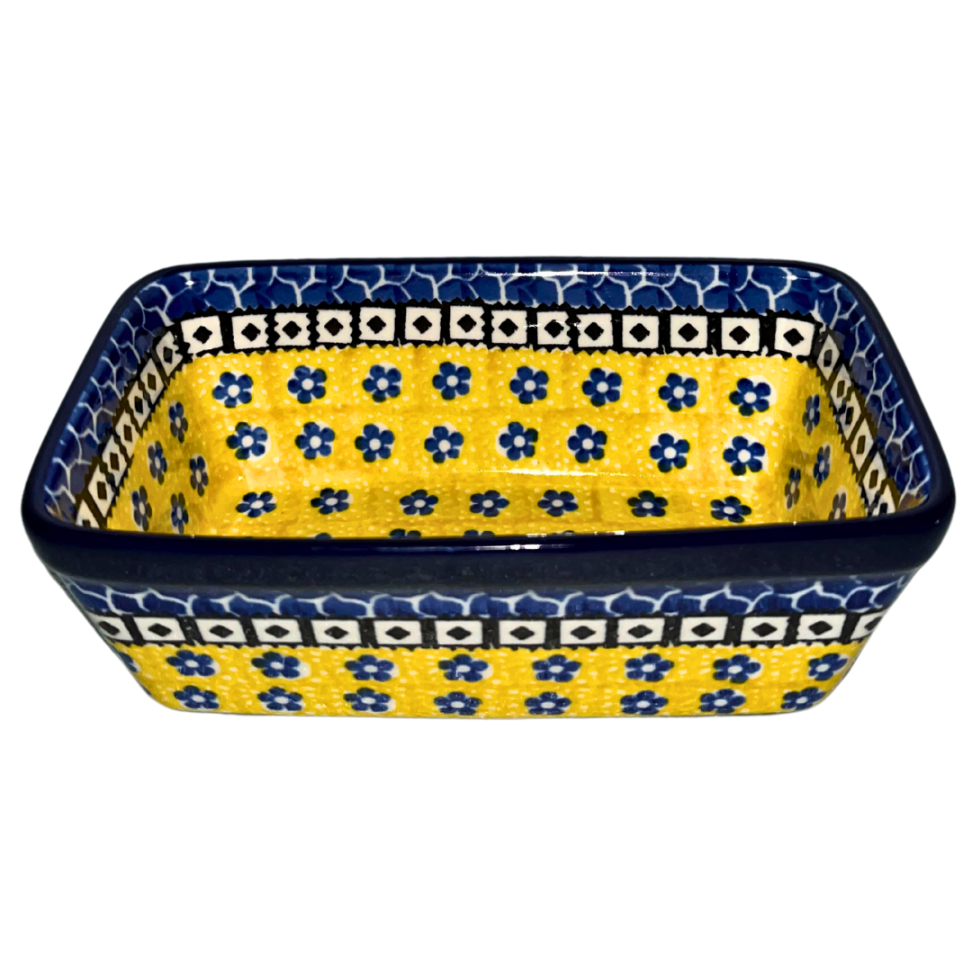 Ceramika Artystyczna small 6 inch loaf pan in 859x Sunburst