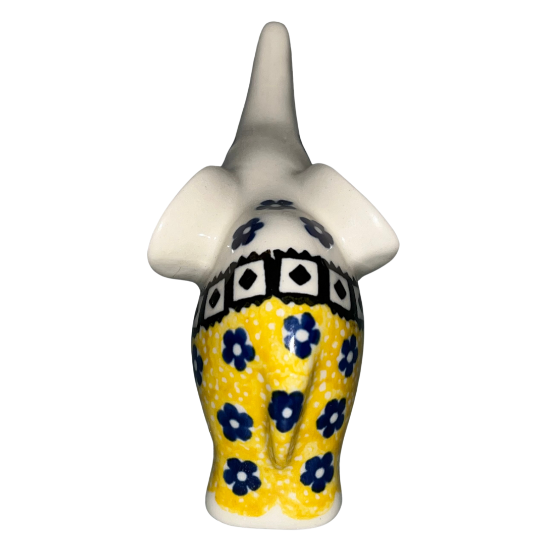 ceramika artystyczna pattern 859x sunburst elephant ring holder