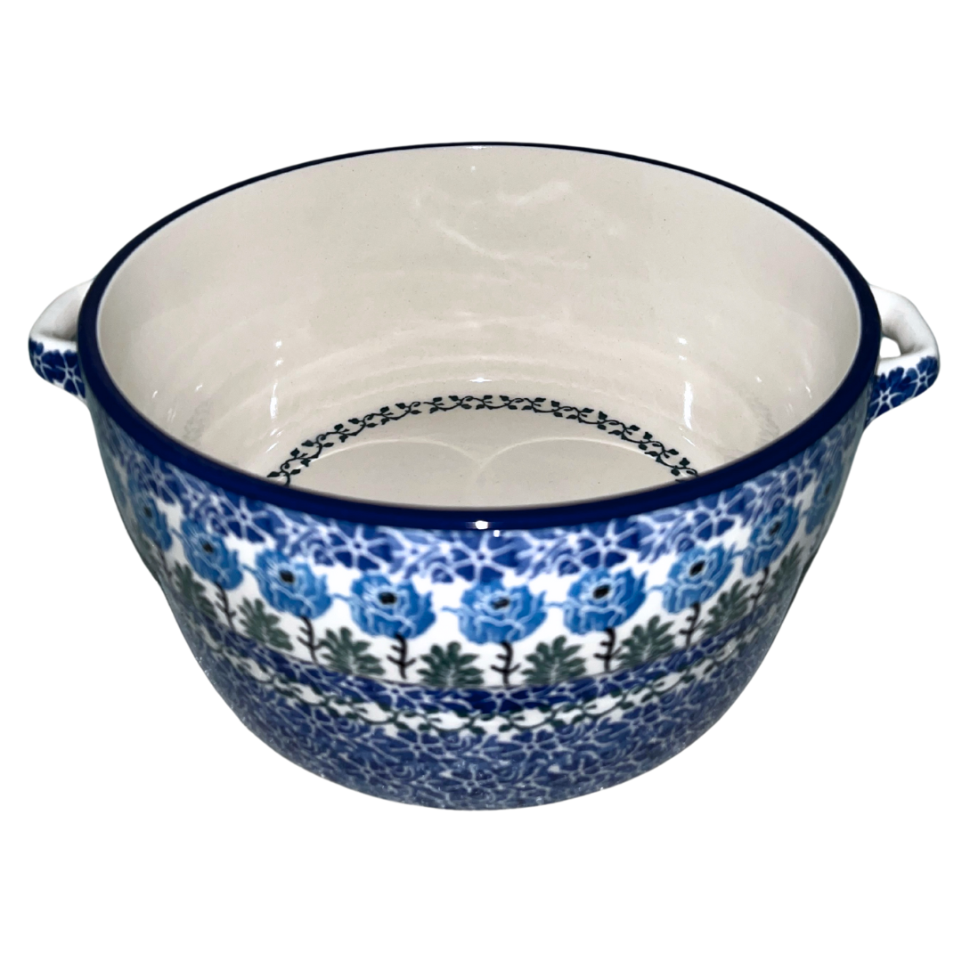 Ceramika Artystyczna 2 qt covered casserole 1390x Antique Rose