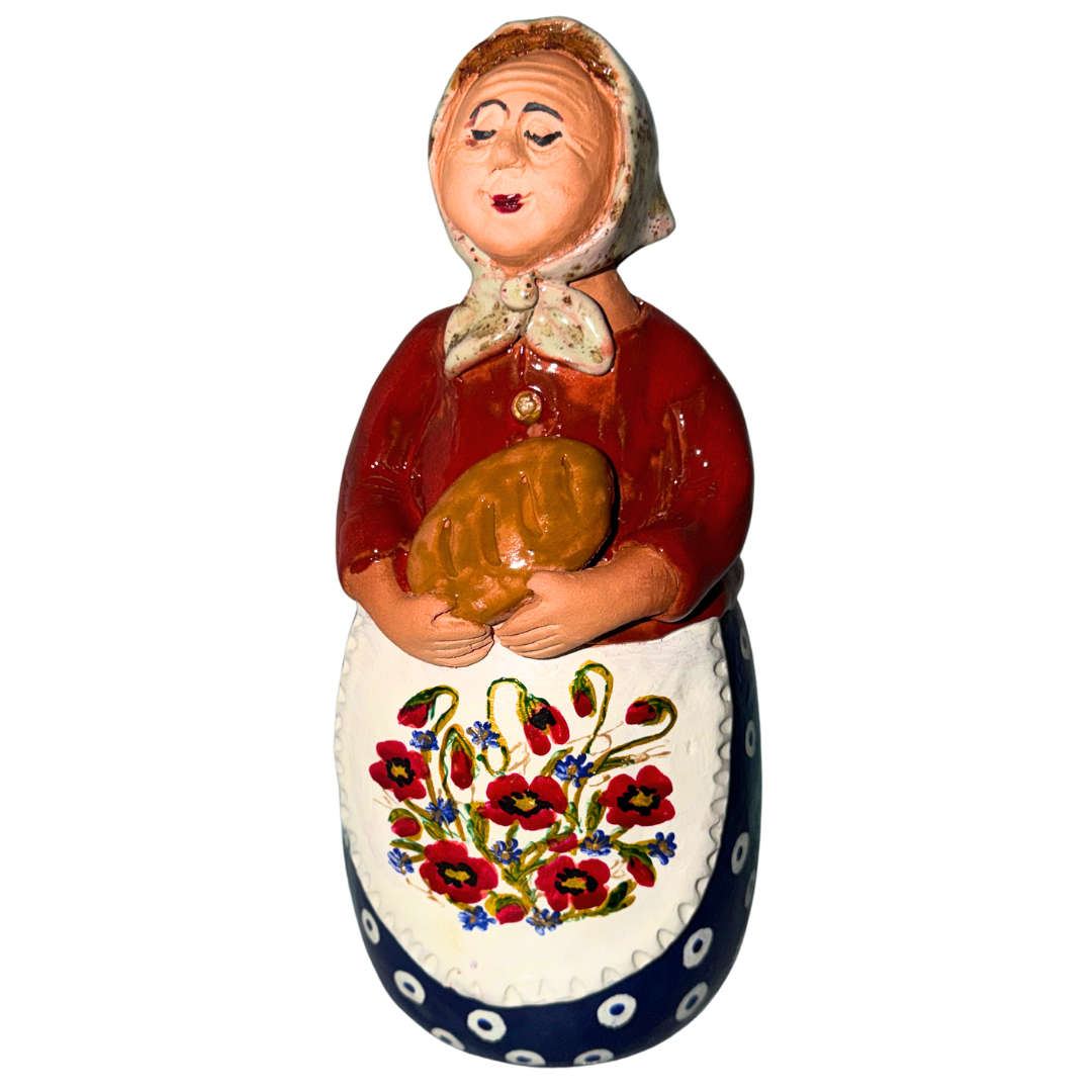 Each grandmother (“Babcia”) is carefully sculpted and painted by hand, making every piece a one-of-a-kind work of folk art.