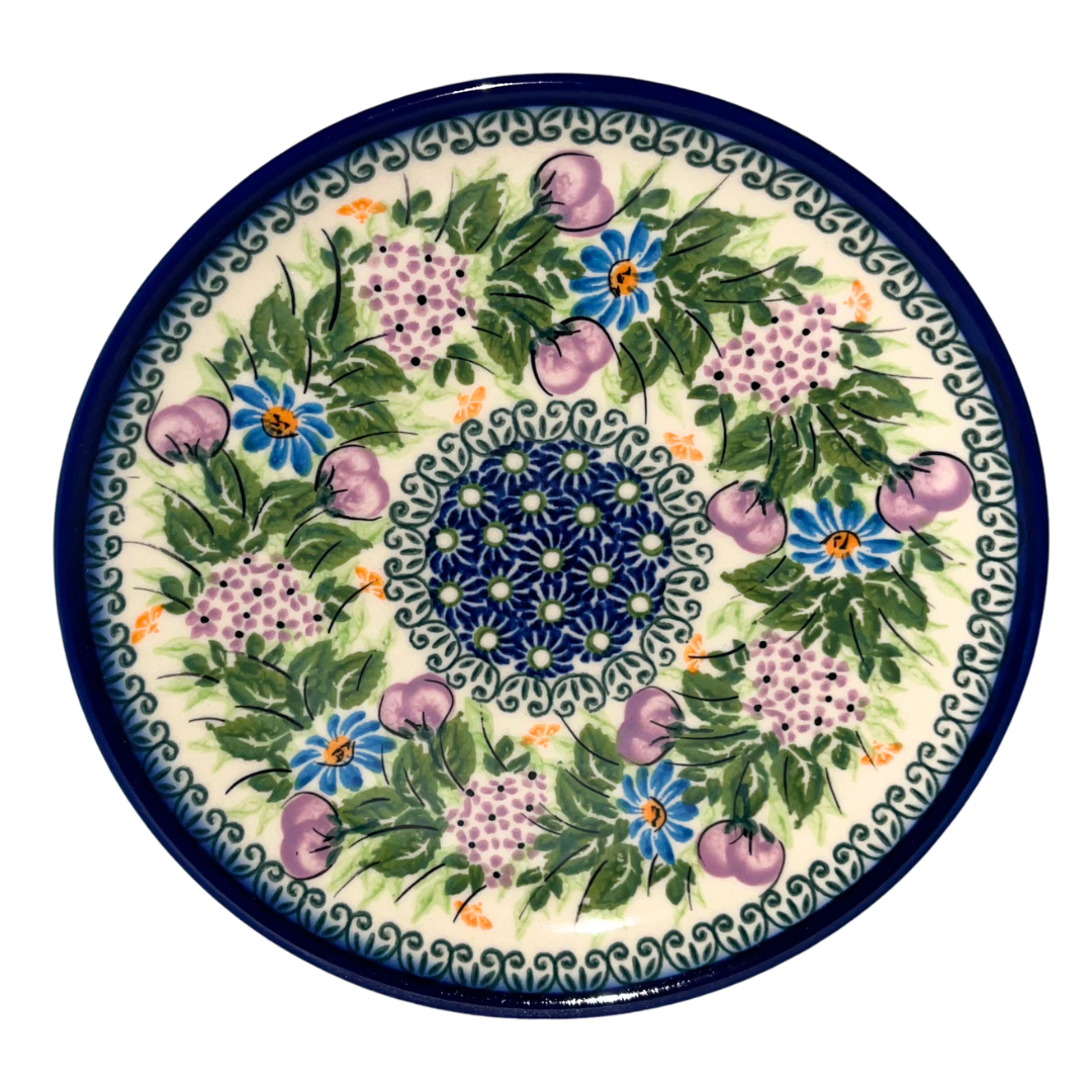 kalich polish pottery 7.5 inch salad dessert plate 902 loving lavender. Oven dishwasher and microwave safe.