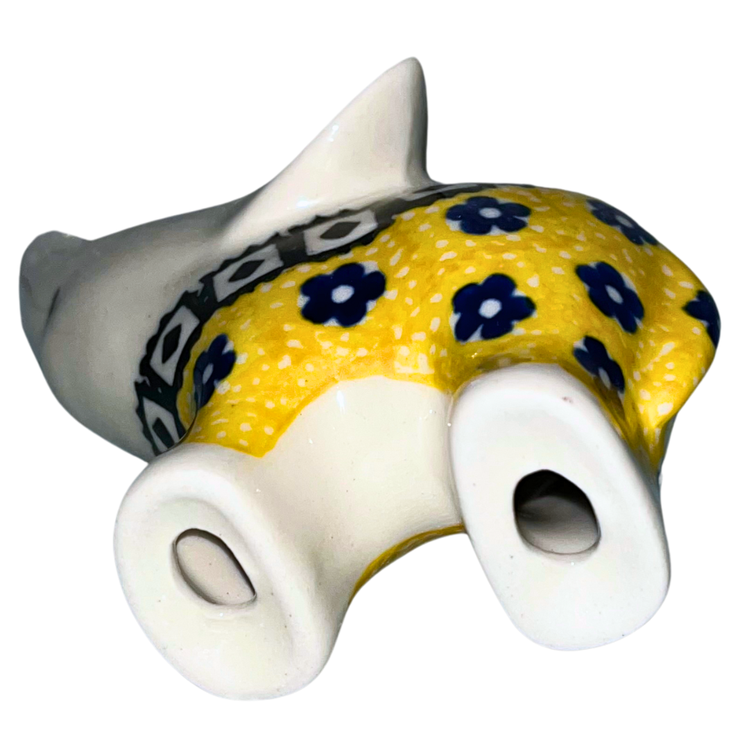 ceramika artystyczna pattern 859x sunburst elephant ring holder