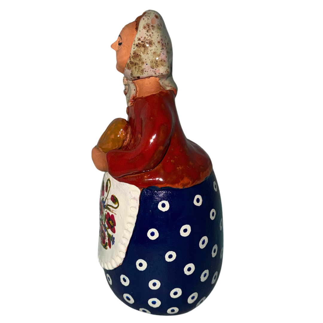Each grandmother (“Babcia”) is carefully sculpted and painted by hand, making every piece a one-of-a-kind work of folk art.