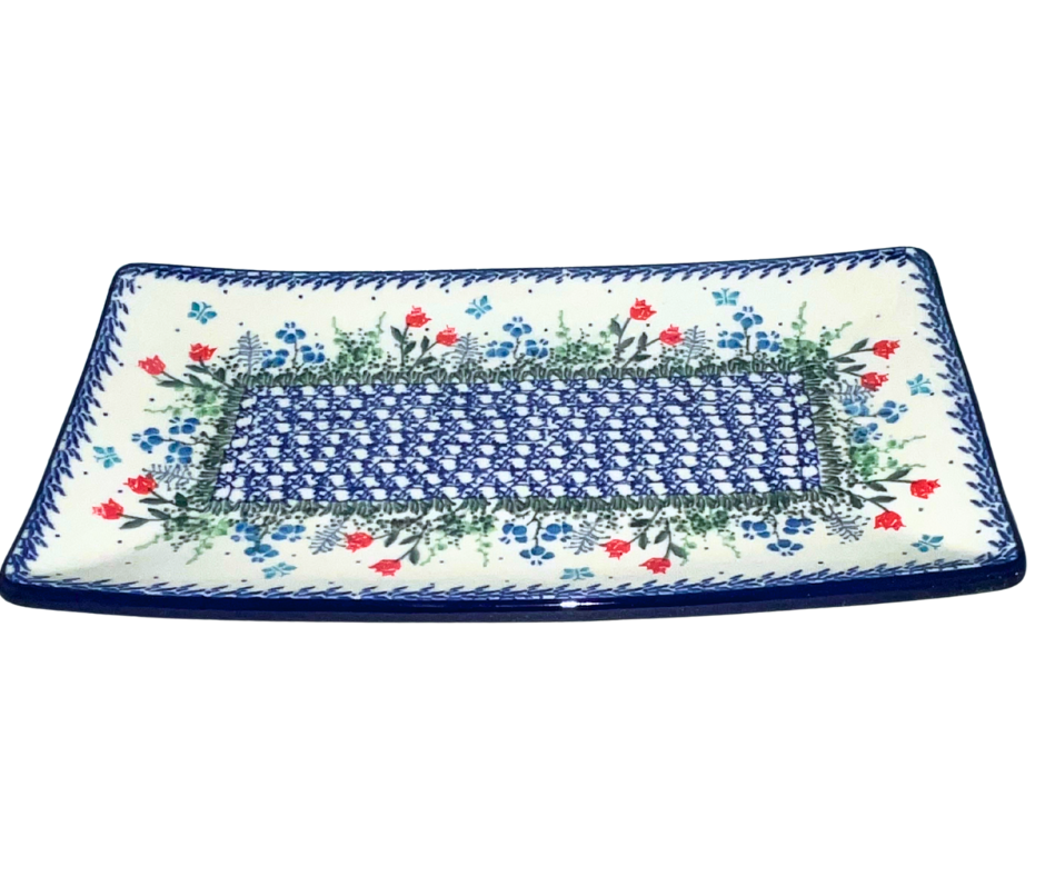 Ceramika Artystyczna sushi tray and bowl 2903x tulip horizon