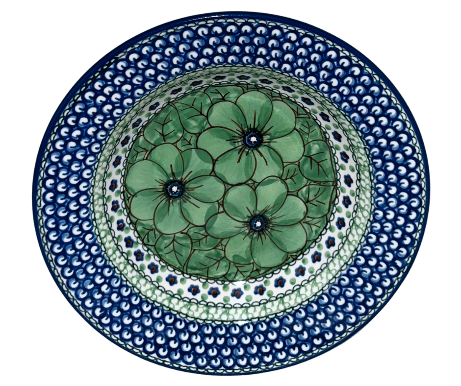 Pattern U408A by Ceramika Artystyczna Rimmed Soup Pasta Bowl