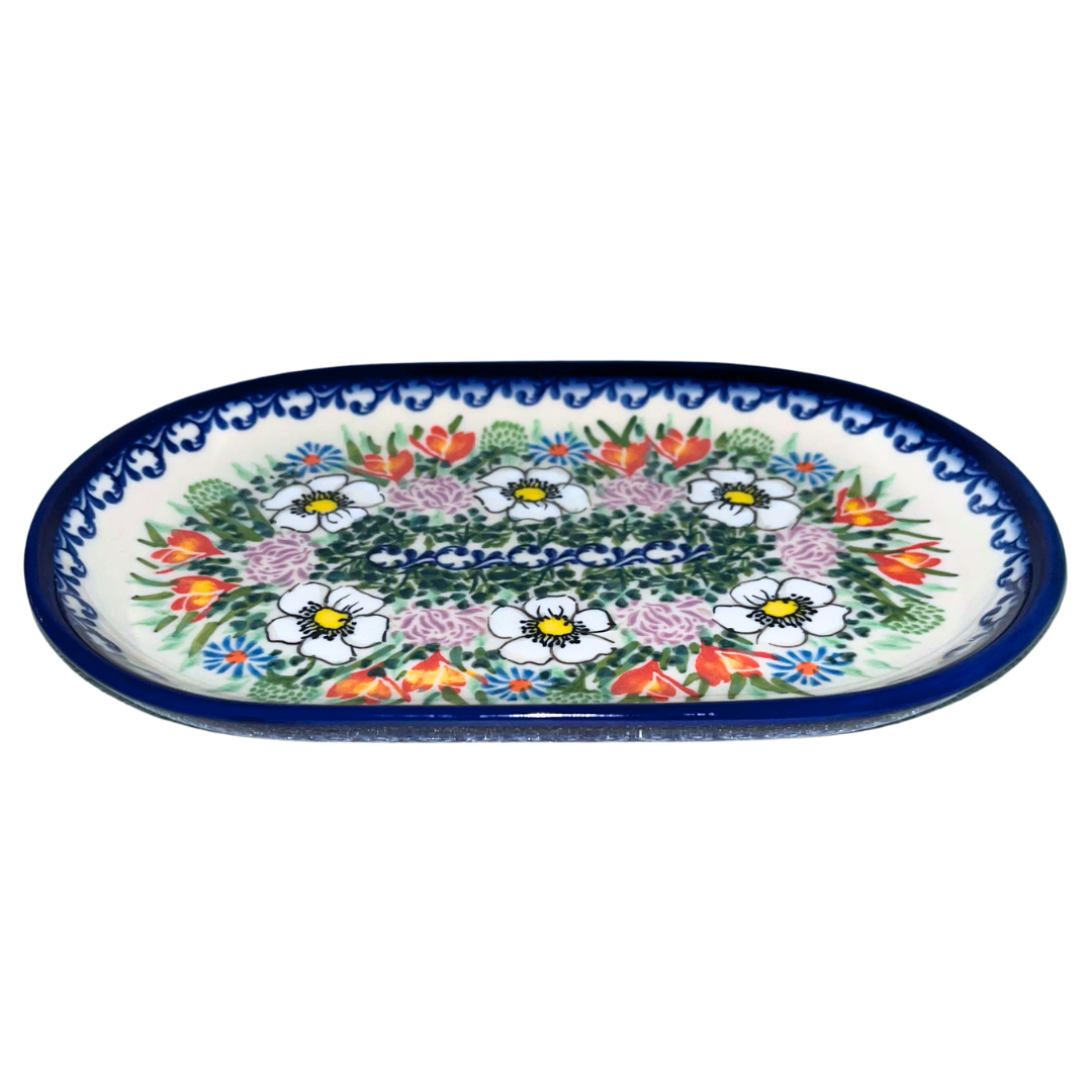 KALICH Polish Pottery Sugar Bowl Atena in Pattern 629 Ophelia (Copy)