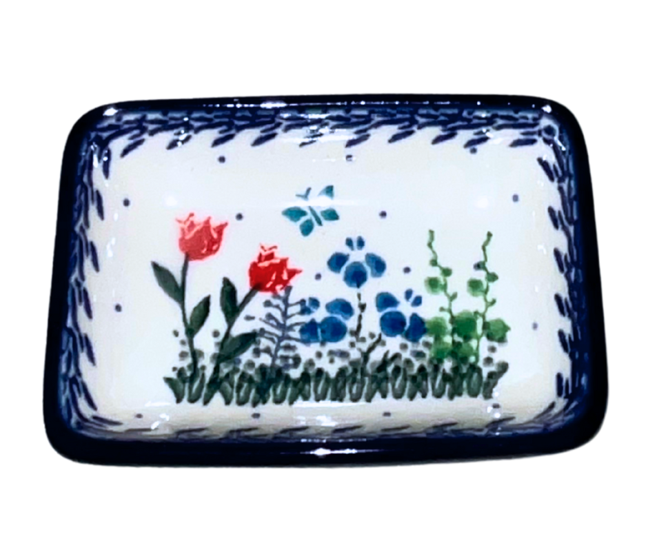 Ceramika Artystyczna sushi tray and bowl 2903x tulip horizon