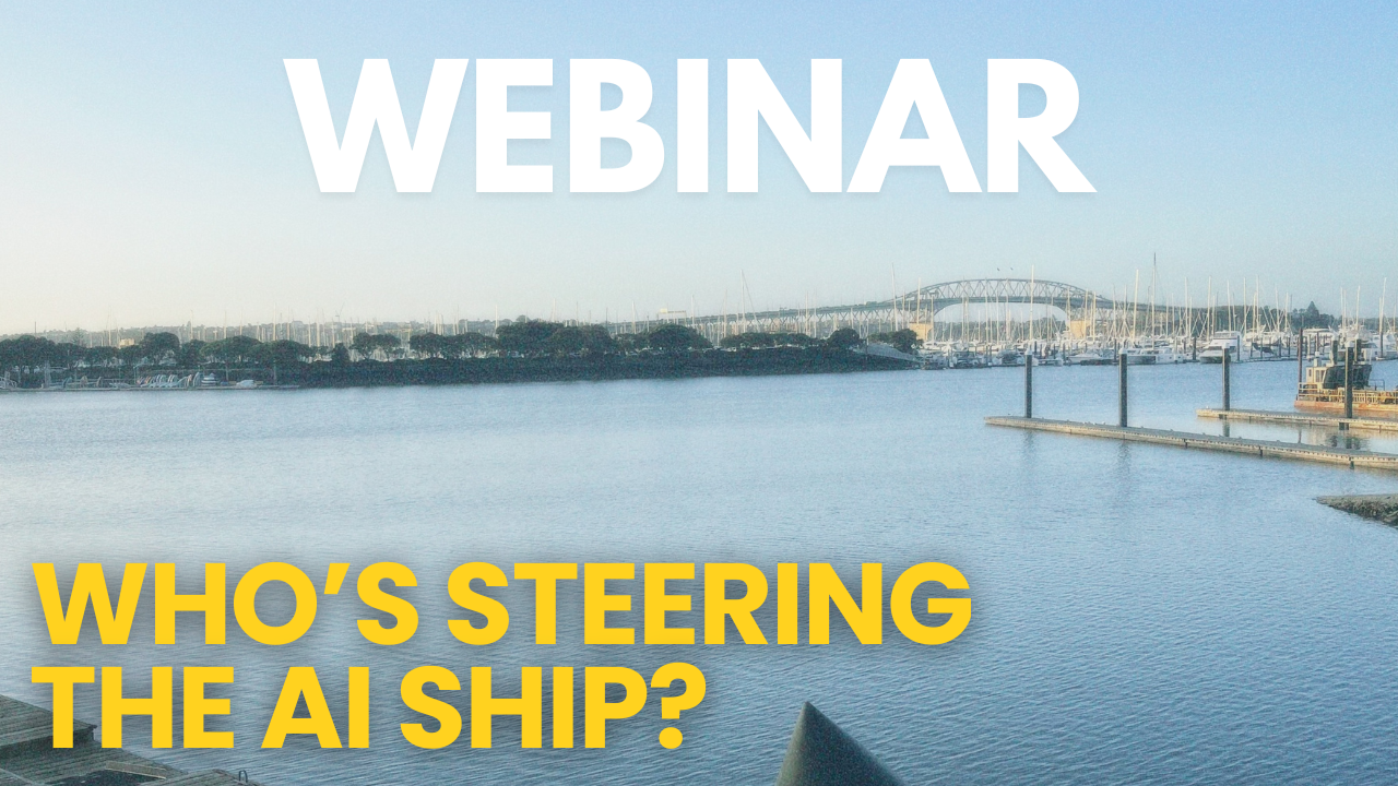 Who's steering the AI ship? Should it be up to the public to decide?