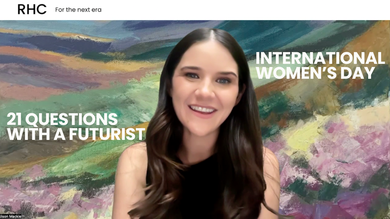 International Women’s Day: 21 Questions with Alison Mackie