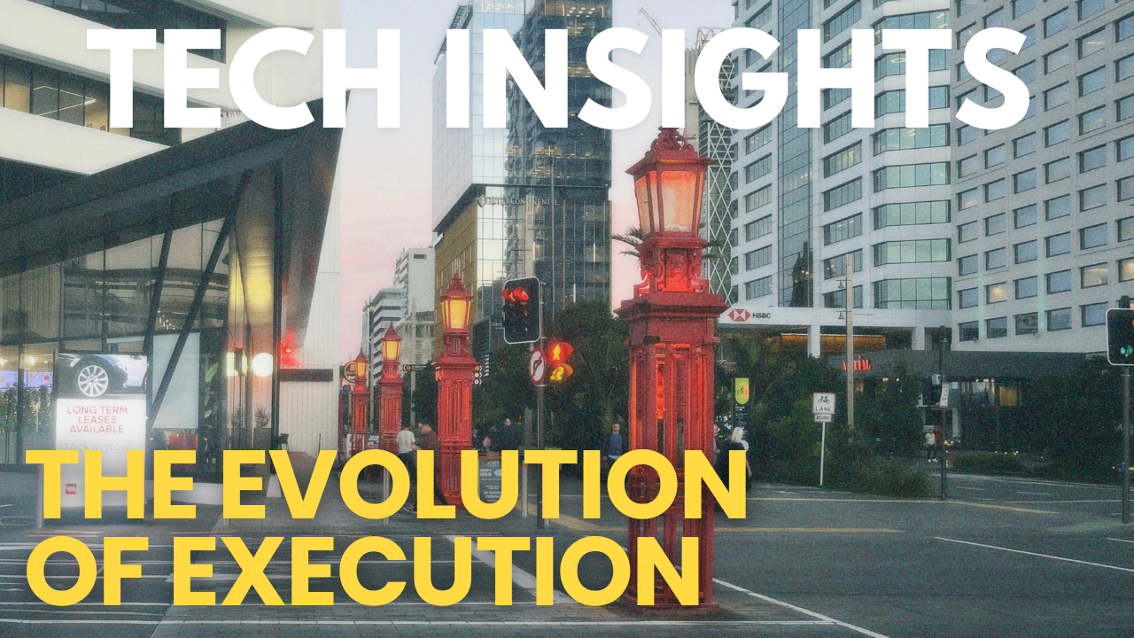 The Evolution of Execution. A Move Away From Gantt Charts.