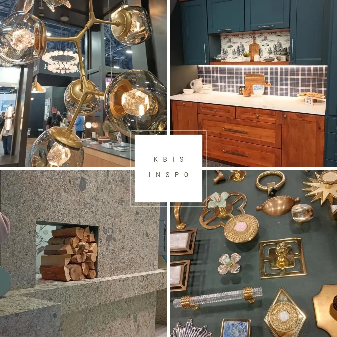 Kitchen &amp; Bath show = a whirlwind of design possibilities 🤍🔥 #kbis #interiordesign #kitchenandbathdesign #homedesign @kbis_official