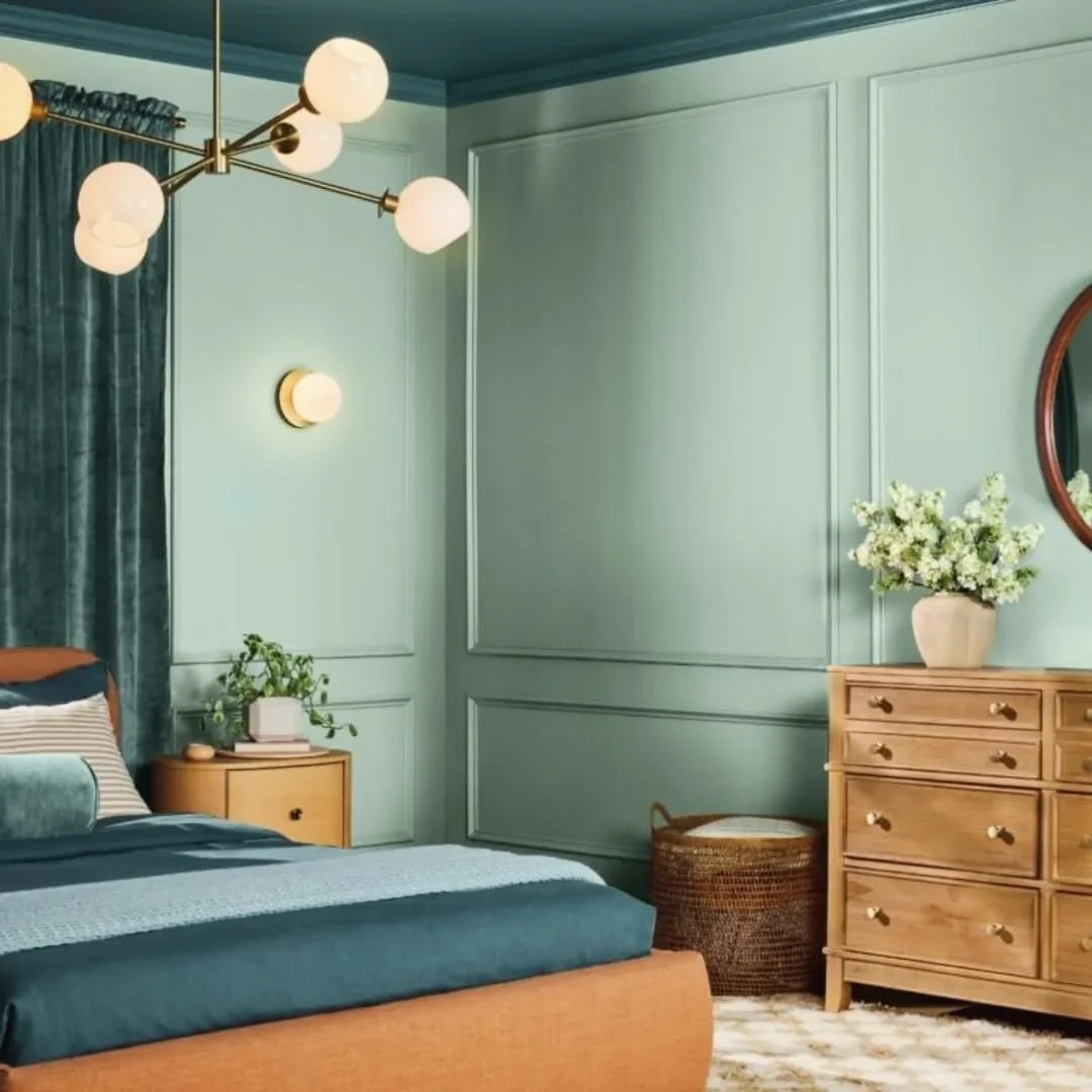 Sherwin Williams color of the year ✨ Quietude ✨..... so peaceful 🤍 #tranquility #sherwinwilliams #2025 #coloroftheyear