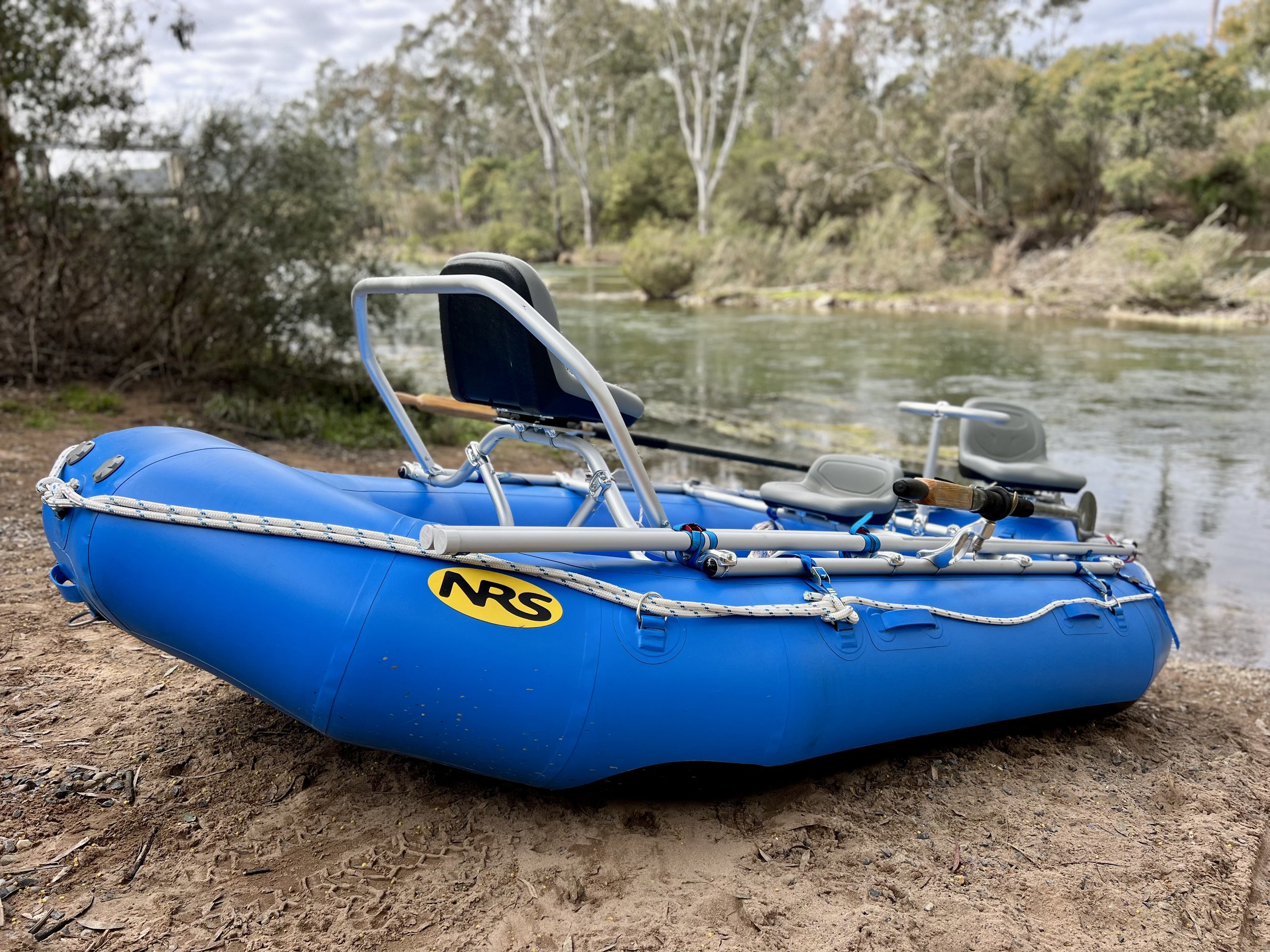 Drift Boat Guided Fly Fishing Goulburn River Vic Australia