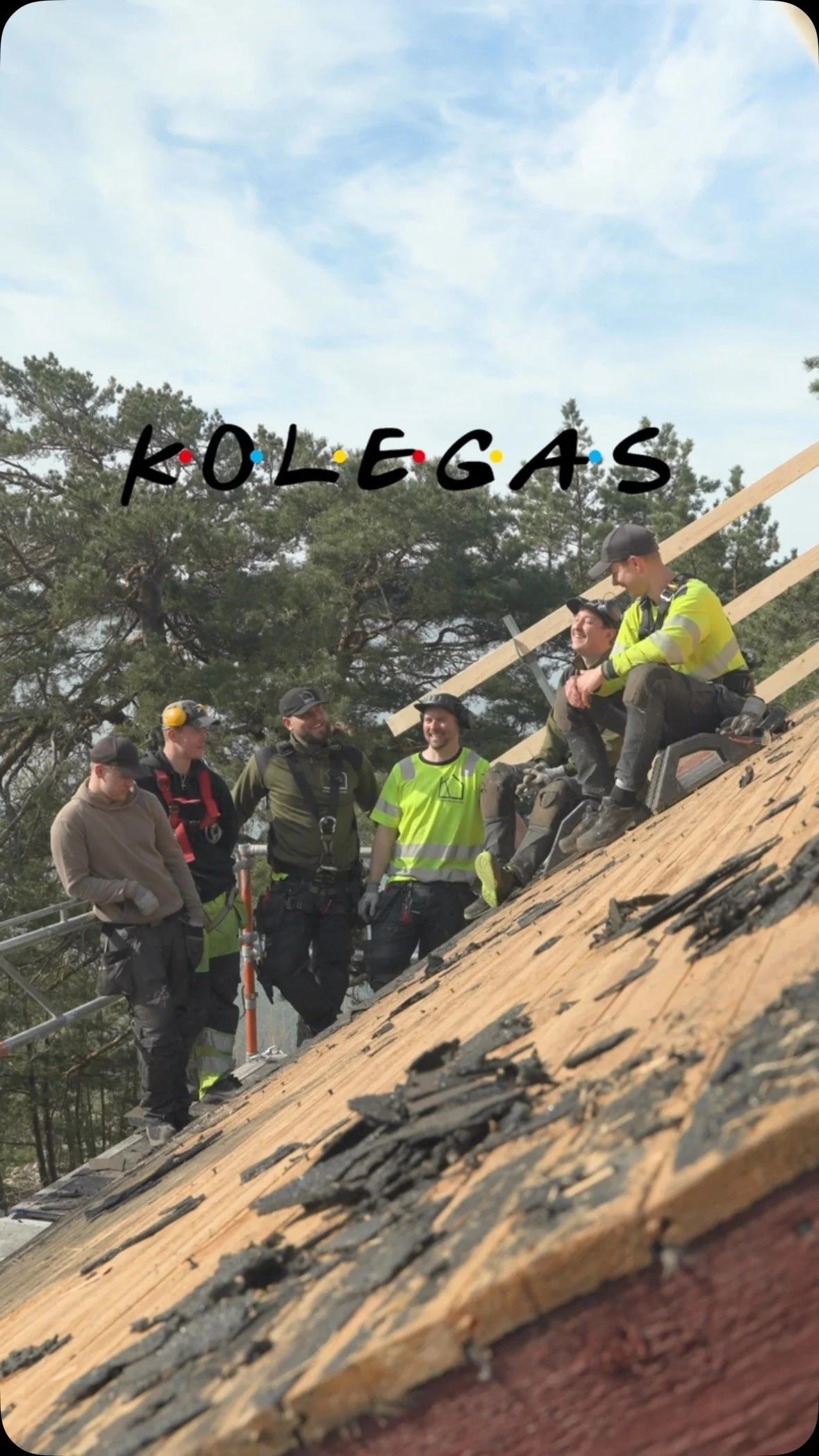 Pientä piristystä maanantaihin jengi – meet Konstruction kolegas 🤝🏼
Videolla luvassa taattua hupiukkoilua as usual. Konstructionin poppoolta saat kestävien huopakattojen kylkeen myös iskävitsit – kaupan pä