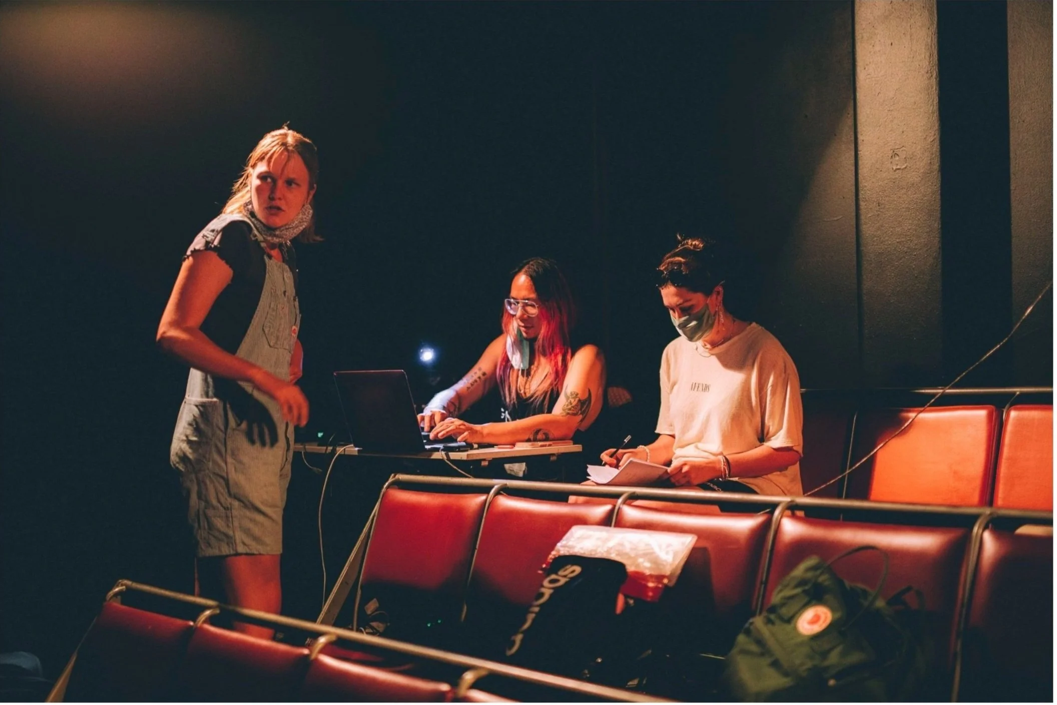 Eliza is a queer and neurodivergent artist who approaches making as a form of research. As the founding director of stop drop + roll, she wrote and directed Everything Flickers for TILT (2021), She's Terribly Greedy for The Blue Room's Summer Nights 